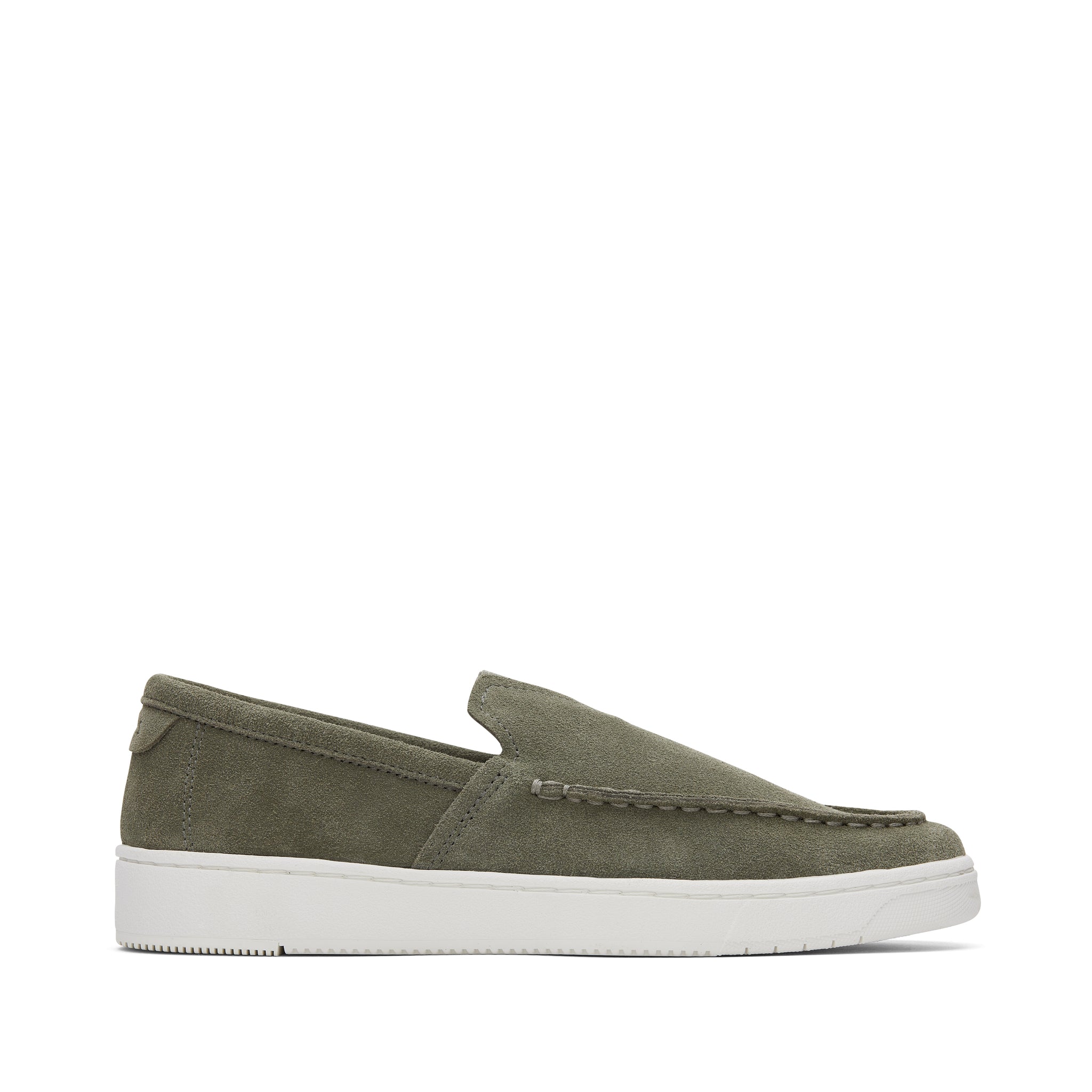 TRVL LITE Loafer Vetiver Grey Suede – TOMS.com display picture 1