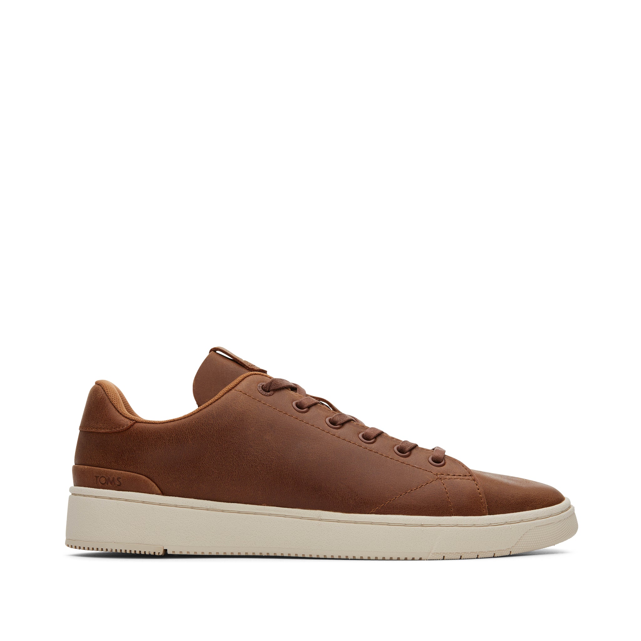 TRVL LITE Tan Leather Lace-Up Sneaker – TOMS.com