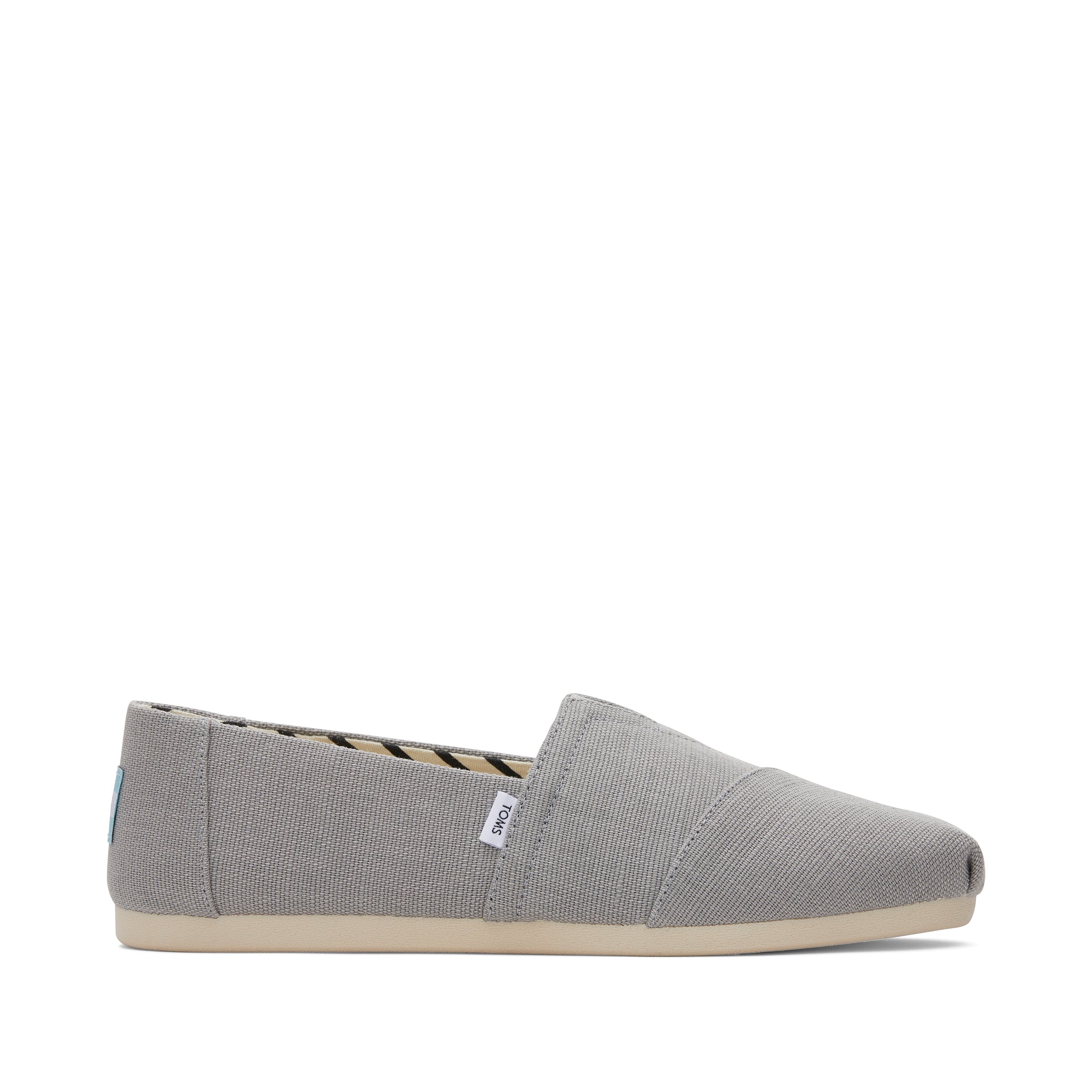 Mens Alpargata Grey Heritage Canvas Espadrille – TOMS.com