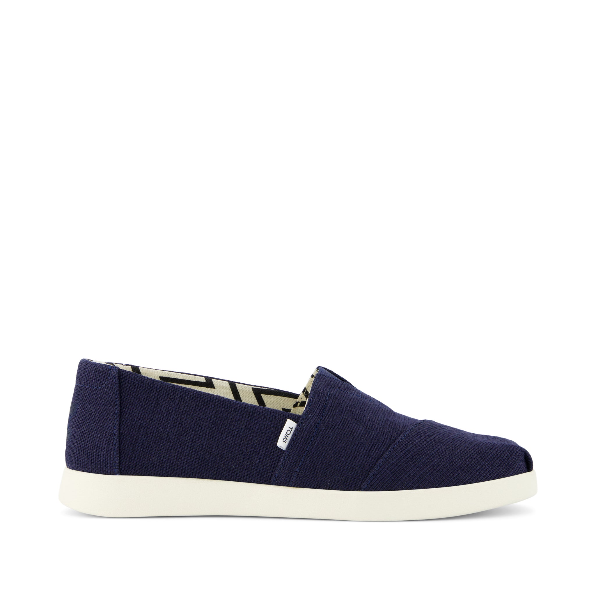 Womens Alpargata Plus Navy Heritage Canvas Espadrille – TOMS.com display picture 1