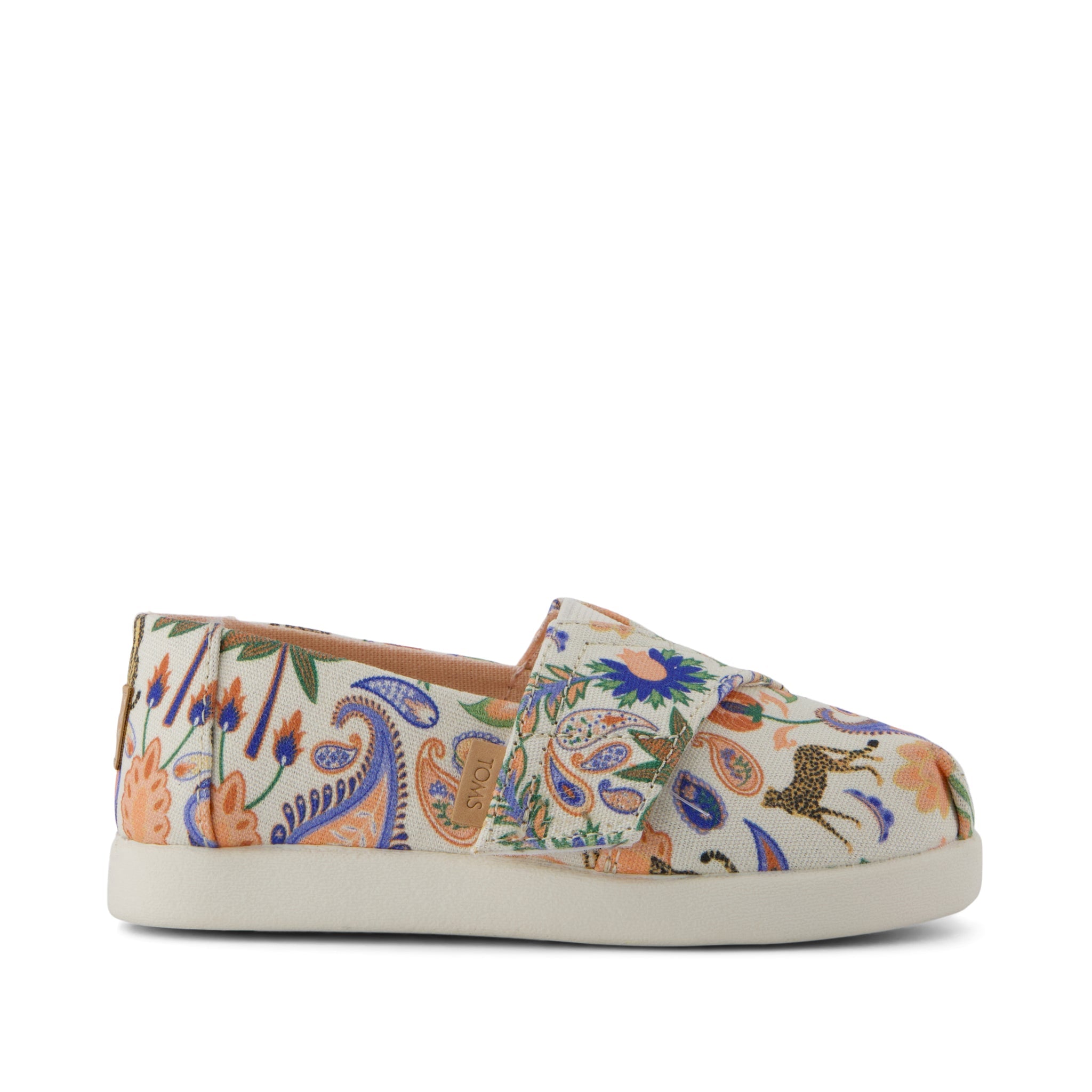 Alpargata Classic Toddler Shoe Egret Cheetah Paisley Print  display picture 2