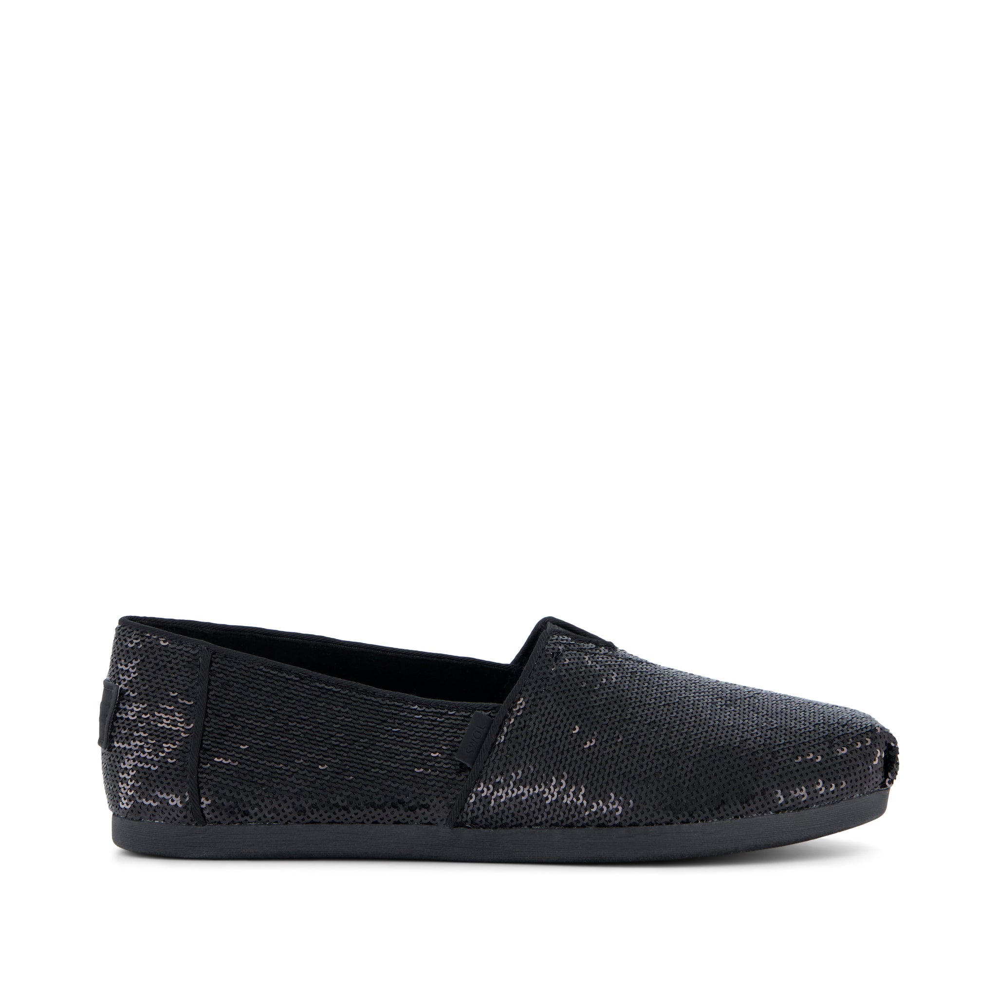 Womens Alpargata Classic Black Metallic Sequins TOMS.com Womens Alpargata Classic Black Metallic Sequins TOMS.com