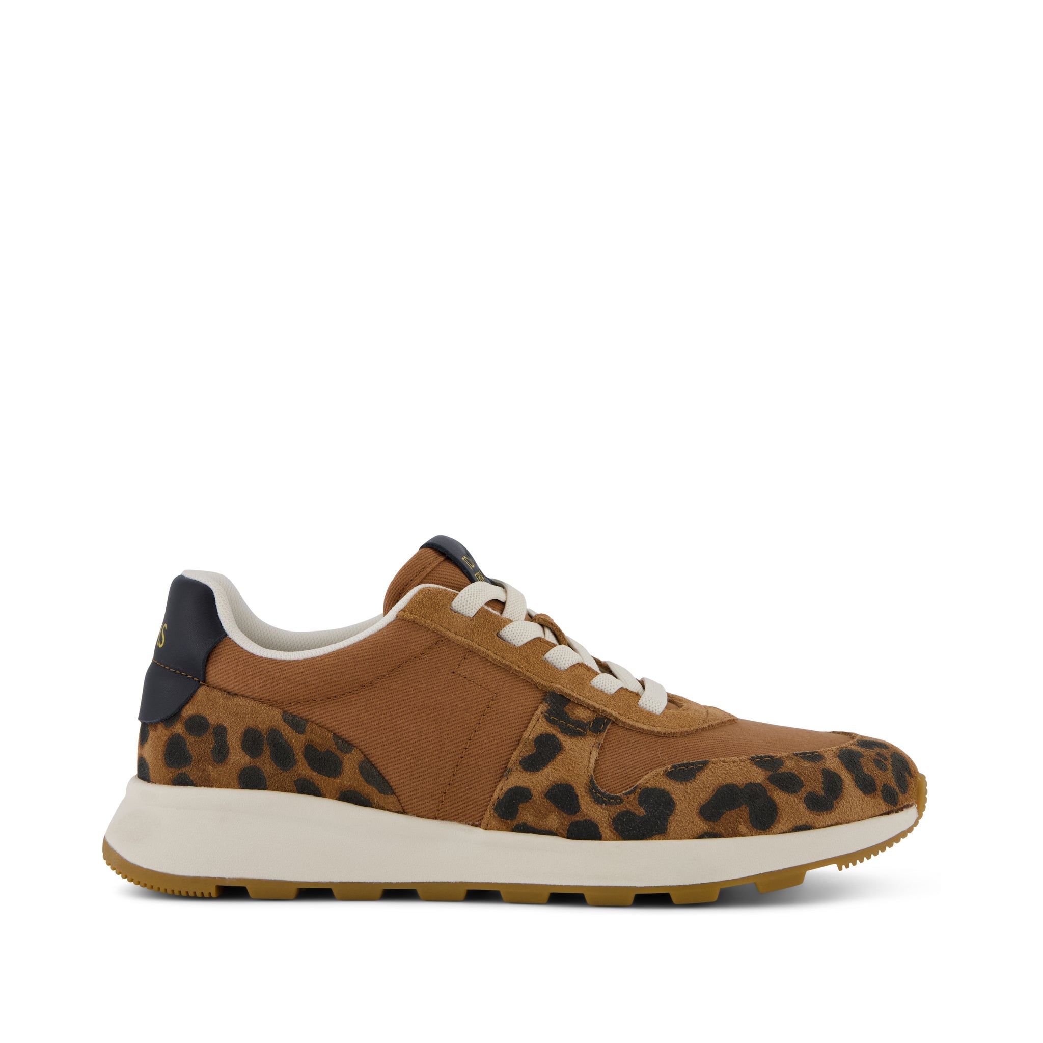 Womens TRVL LITE Retro Runner Sneaker Water Repellent Brown Sugar