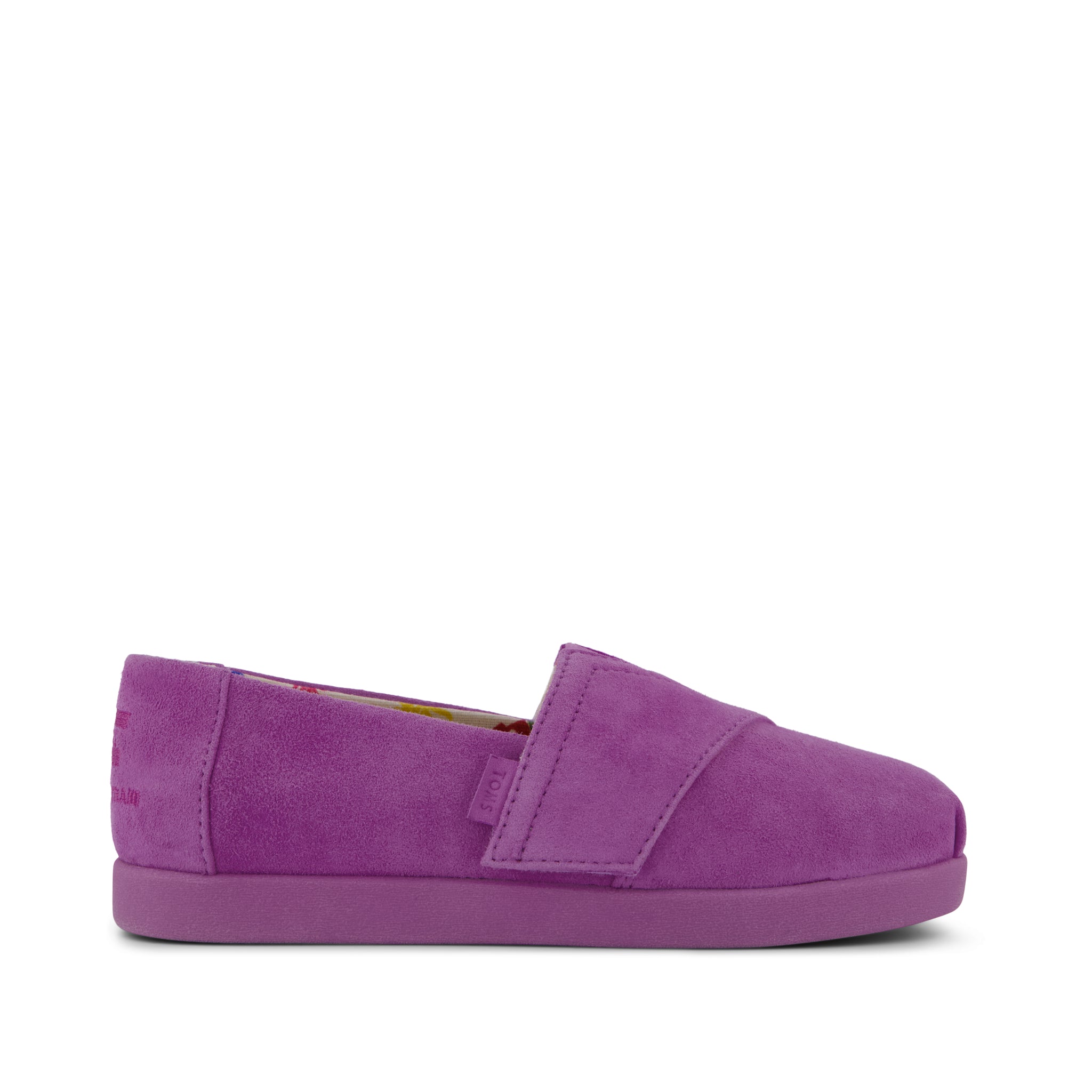 TOMS x Jamie Mizrahi Alpargata Classic Pink Suede Kids Shoe – TOMS.com