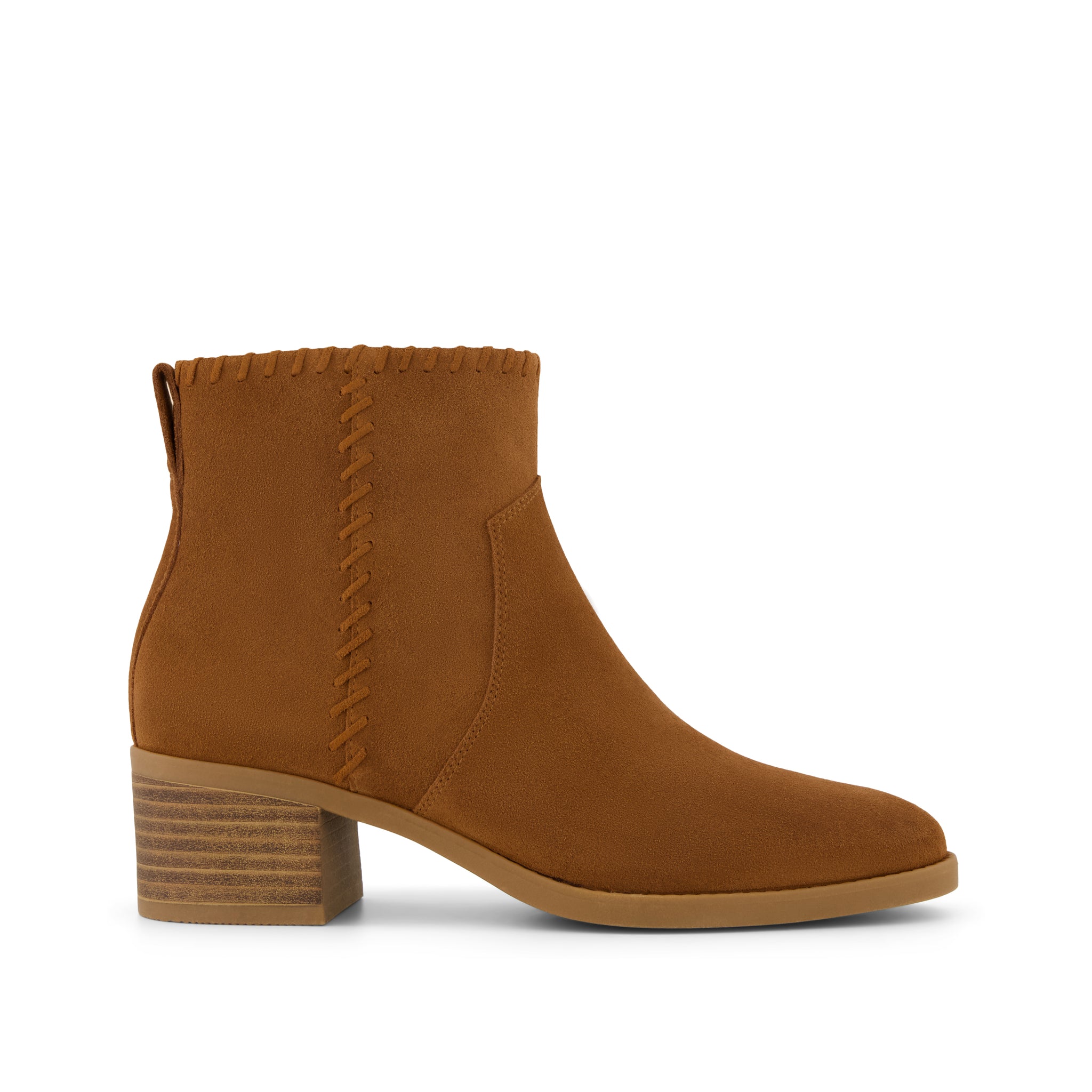Toms Tan Suede Boots Toms Desert Wedge Boots Ankle Booties Suede Tan Lace Up  main image 2