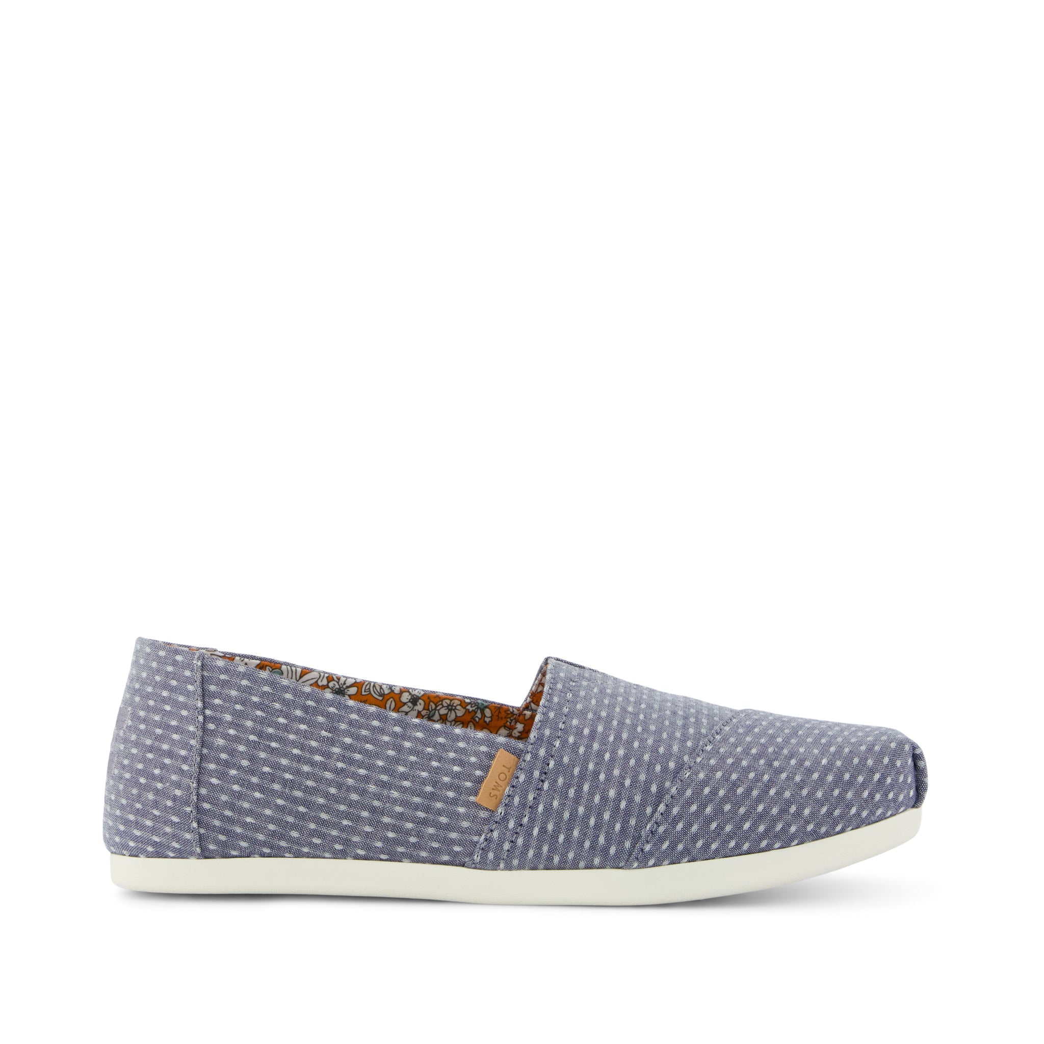 ★TOM★ Womens Alpargata Classic Niagara Mist Chambray Dot – TOMS.com