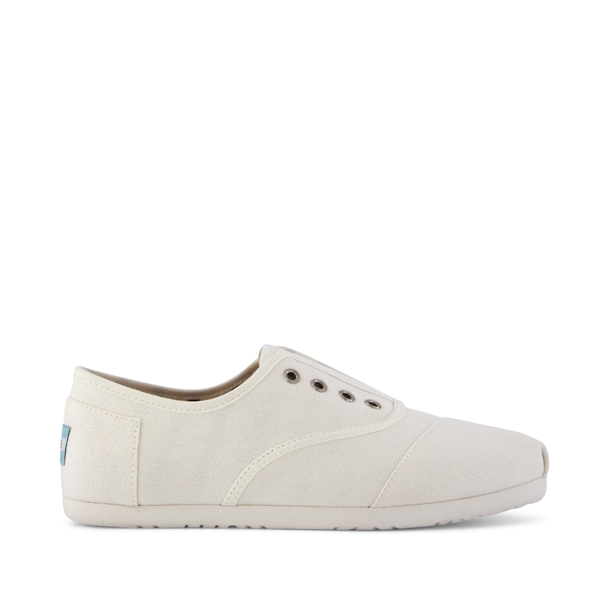 TOMS White Graphic Slip-On Loafers with Black Insole Womens Marie Loafer Black Textile – TOMS.com main image 4