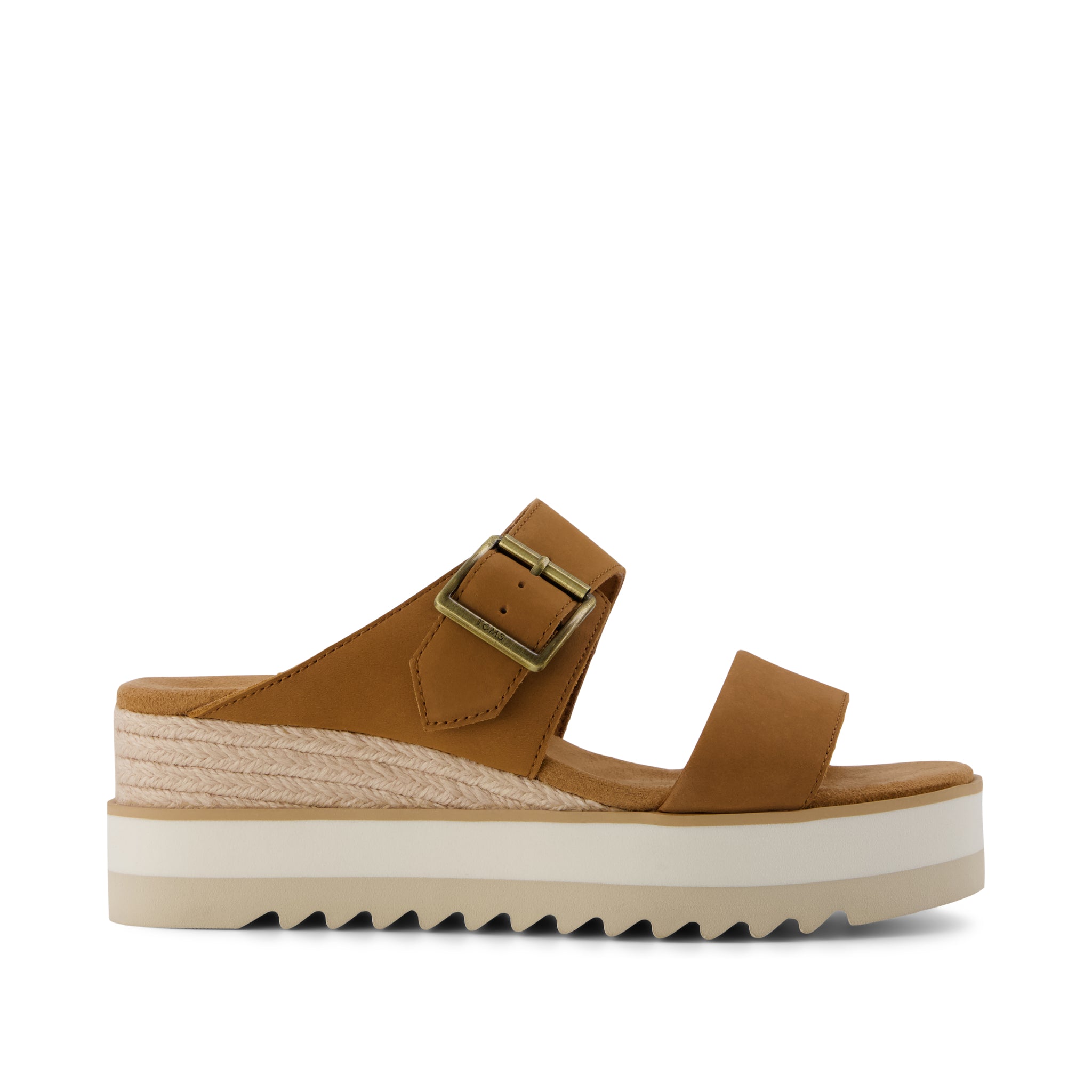 Womens Diana Mule Wedge Sandal Brown Sugar – TOMS.com