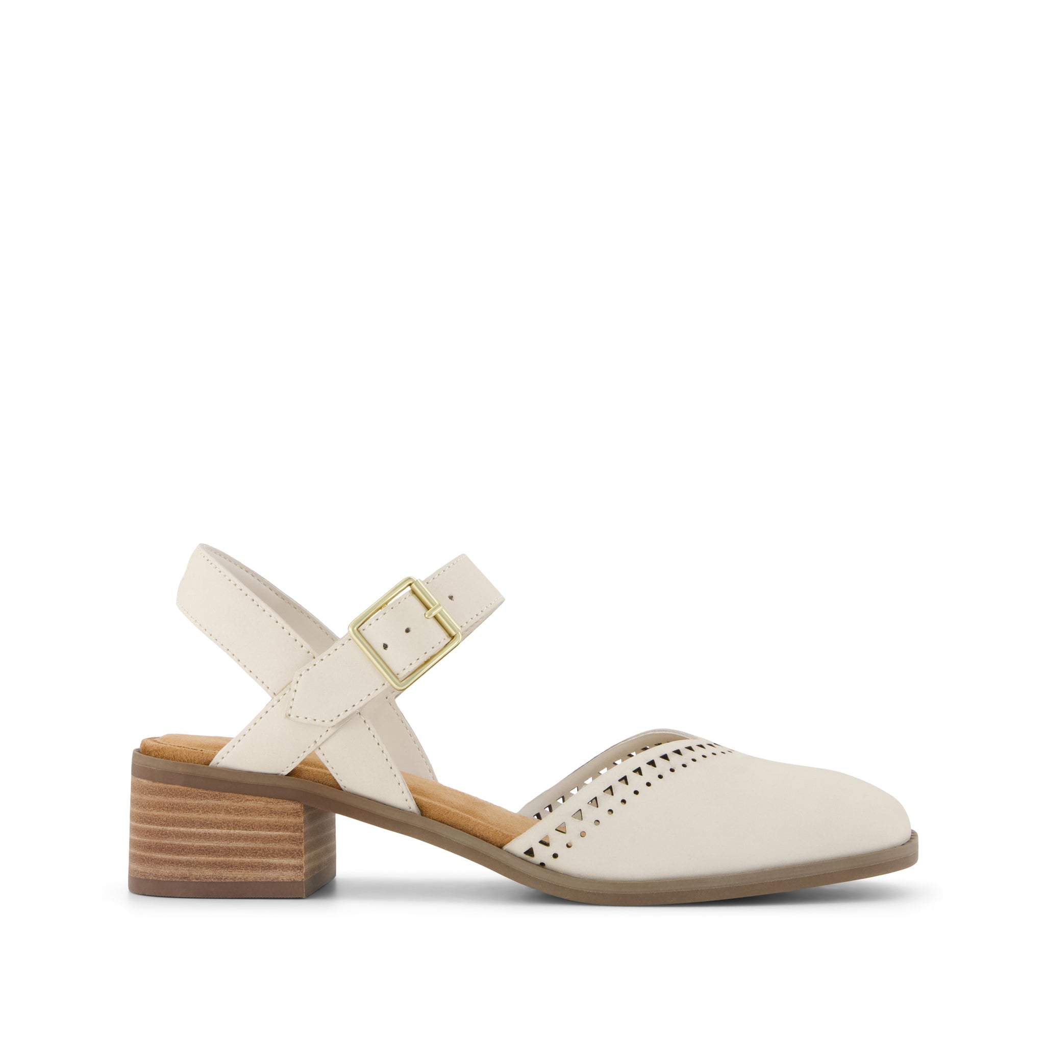 Womens Jaclyn Heel Light Sand Perforated Leather – TOMS.com