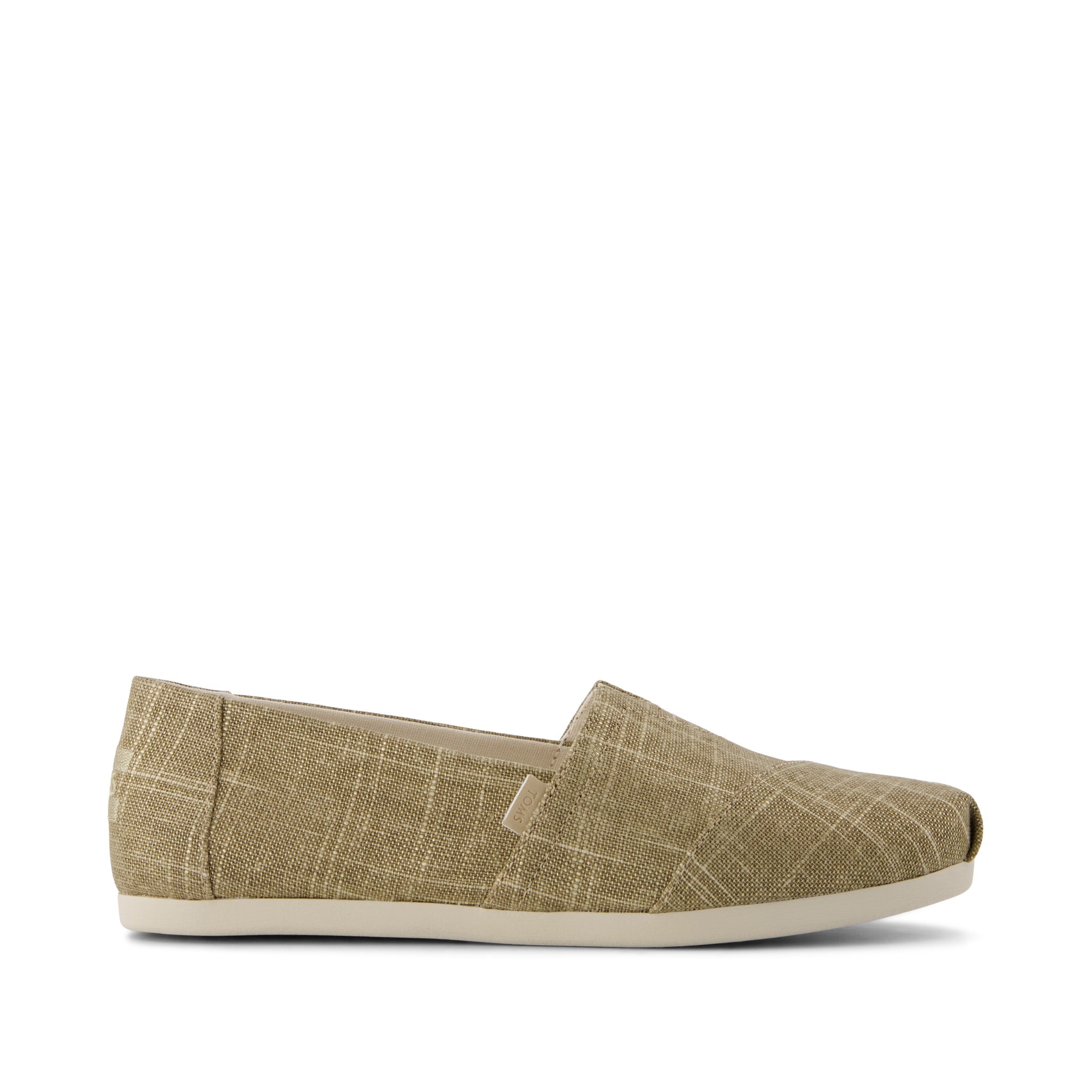 Womens Alpargata Classic Gold Shimmer Crosshatch – TOMS.com