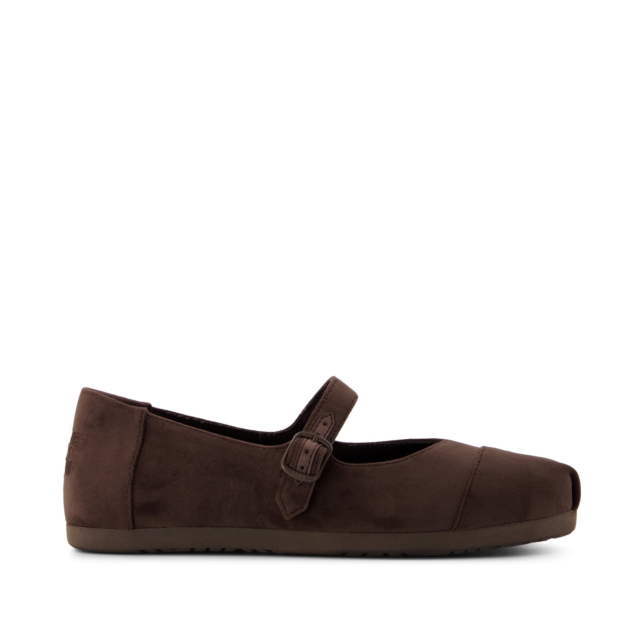 Womens Alpargata Mary Jane Chocolate Brown Premium Velvet – TOMS.com