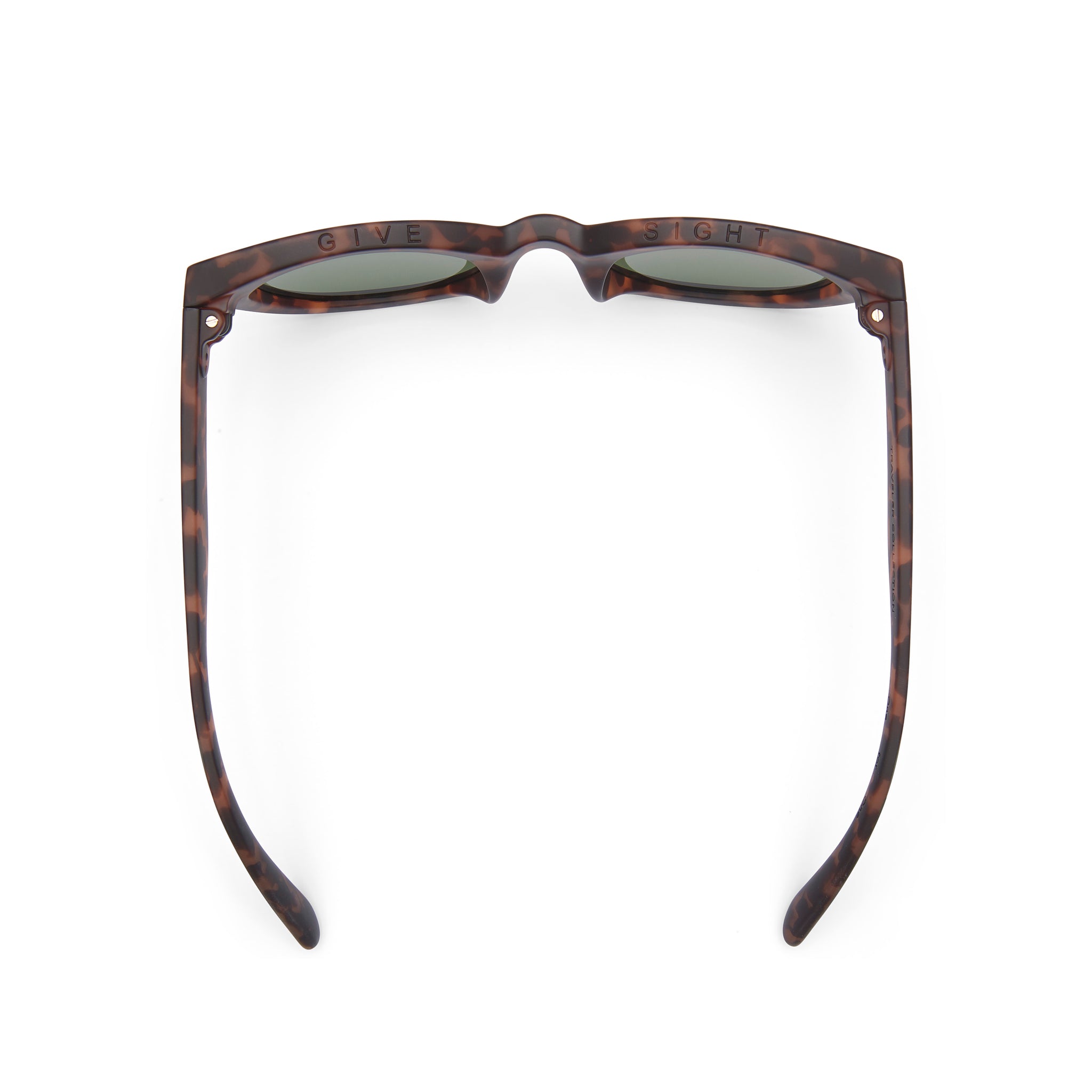 TRAVELER Florentin Matte Tortoise Green Lens – TOMS.com