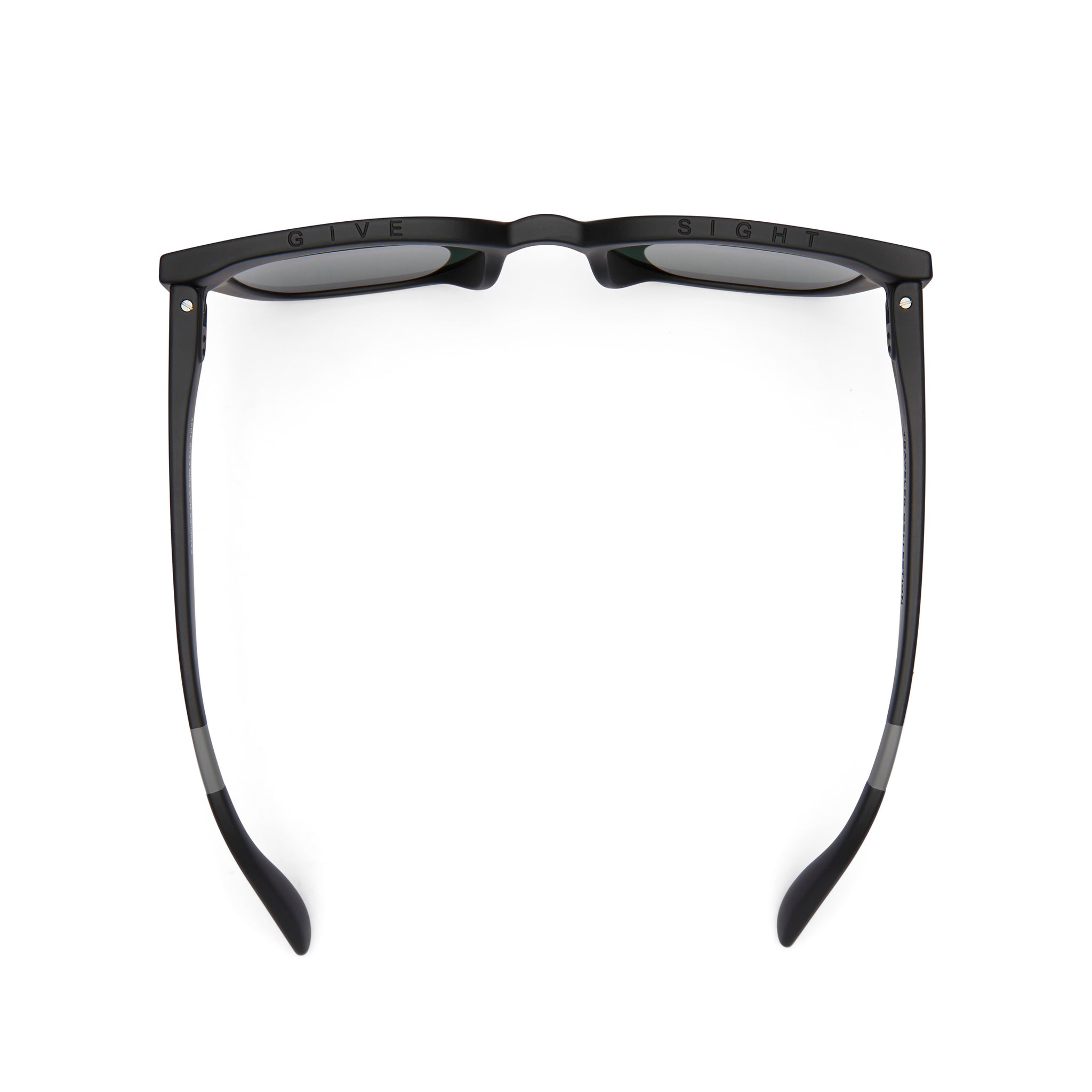Juniper Black Traveler Sunglasses Top View