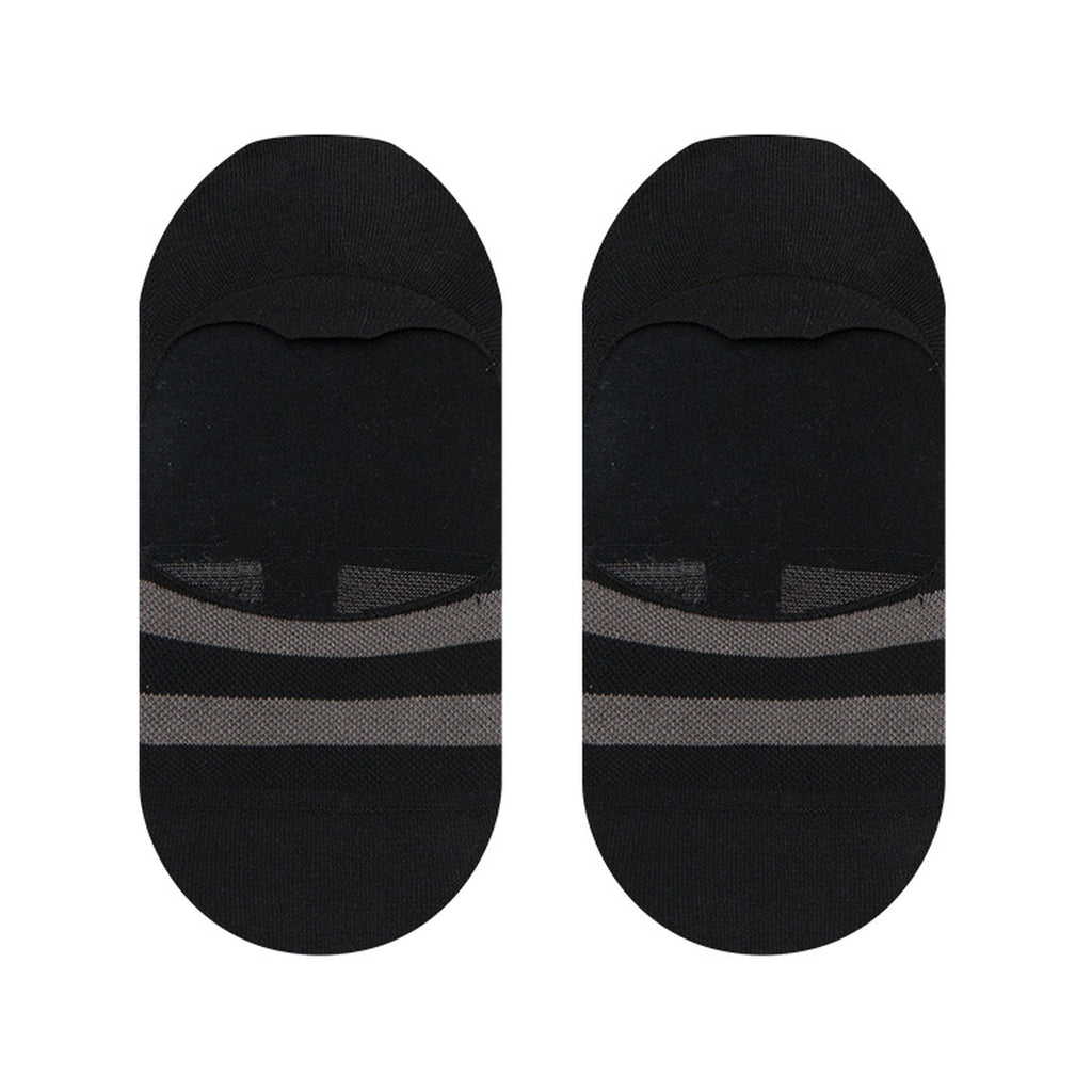 Detailed Image Of Classic No Show Socks Black