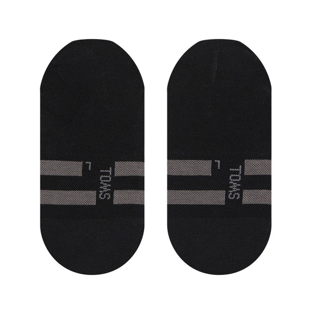Detailed Image Of Classic No Show Socks Black