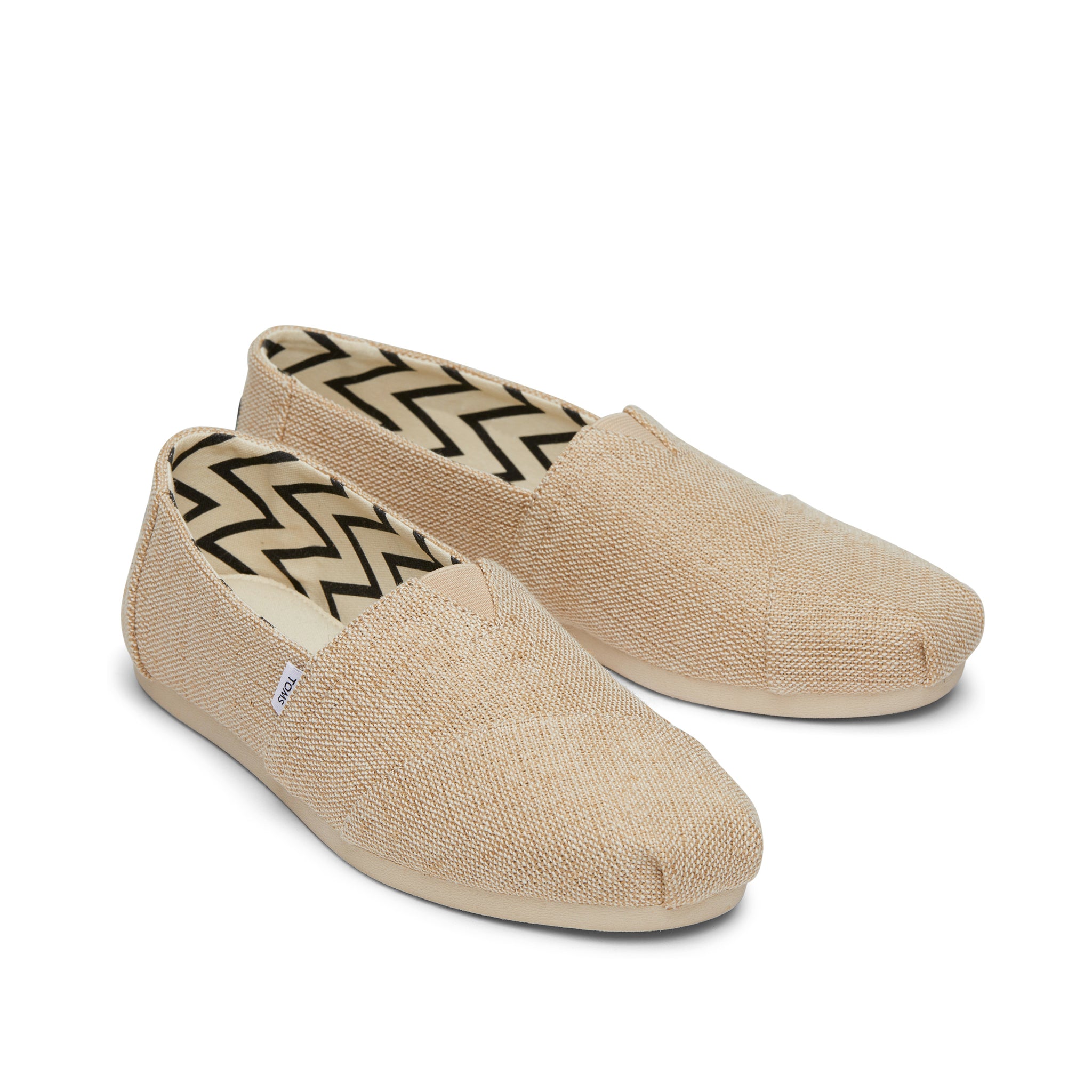 Alpargata - Natural Undyed Heritage Canvas Front View