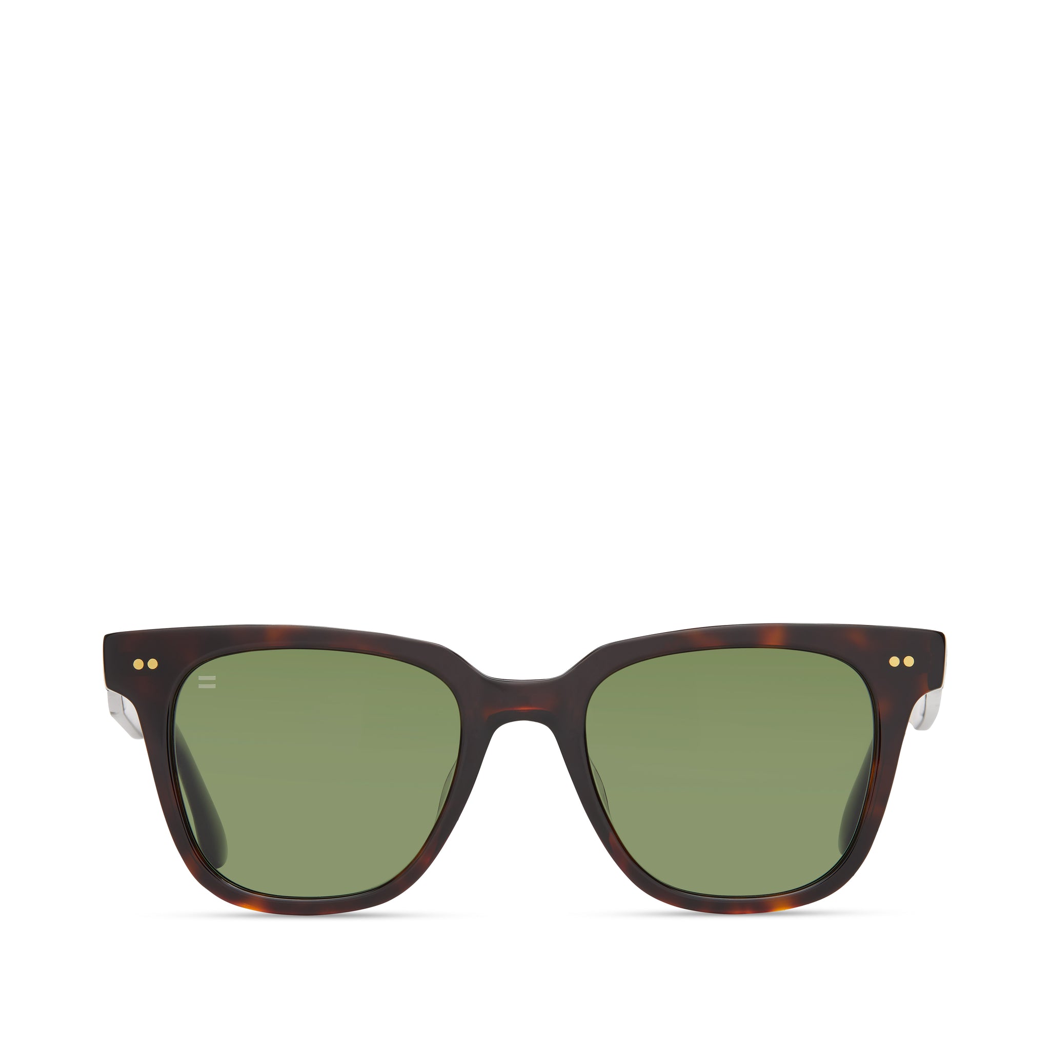 Unisex Sunglasses Dark Tortoise with Bottle Green Polarized Lens – Memphis 301