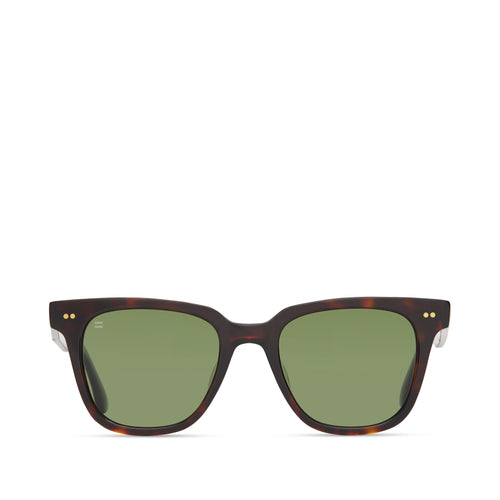 Memphis 301 Tortoise Polarized Handcrafted Sunglasses Front View