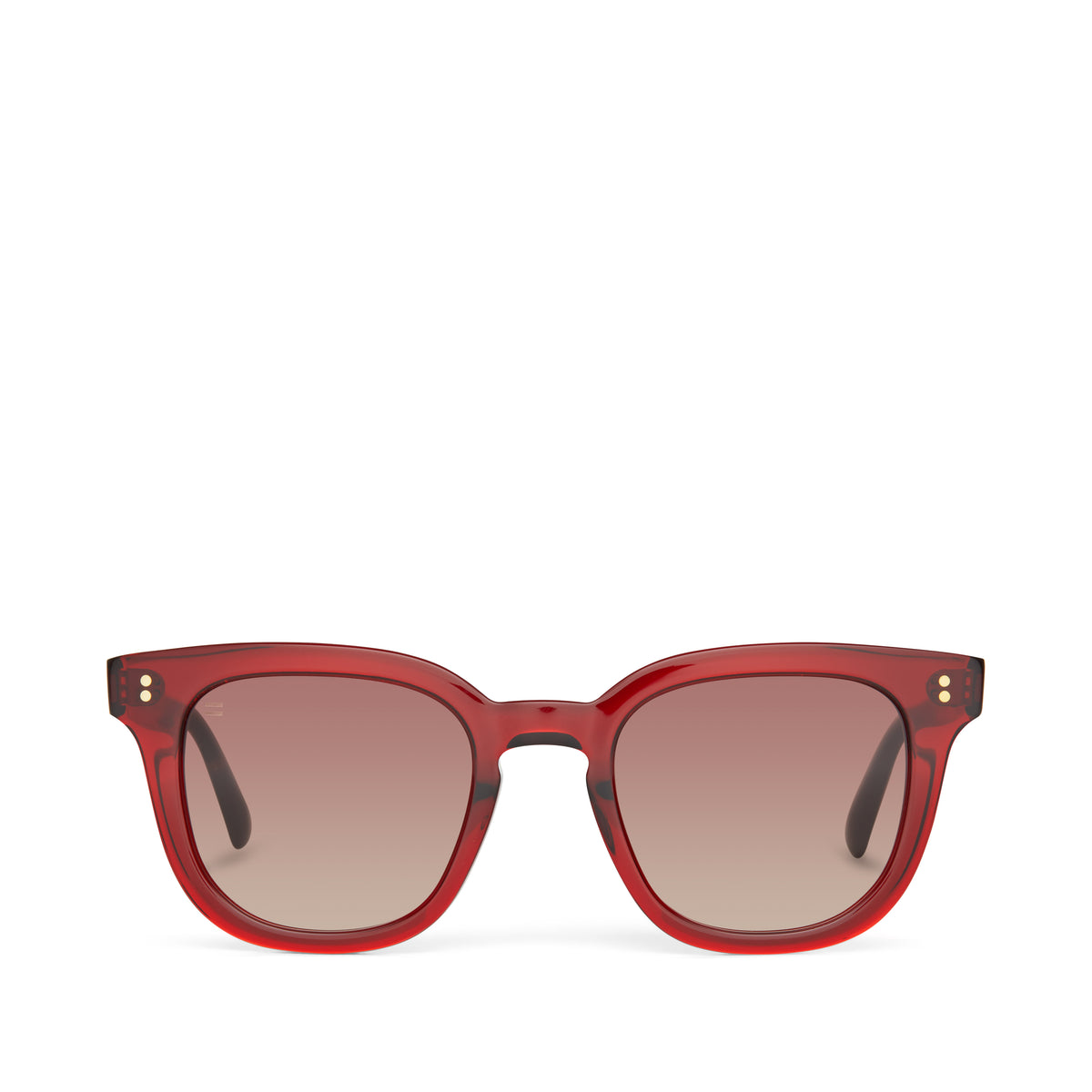 Venice Sunglasses Red Frame Brown Gradient Lens – TOMS.com display picture 3