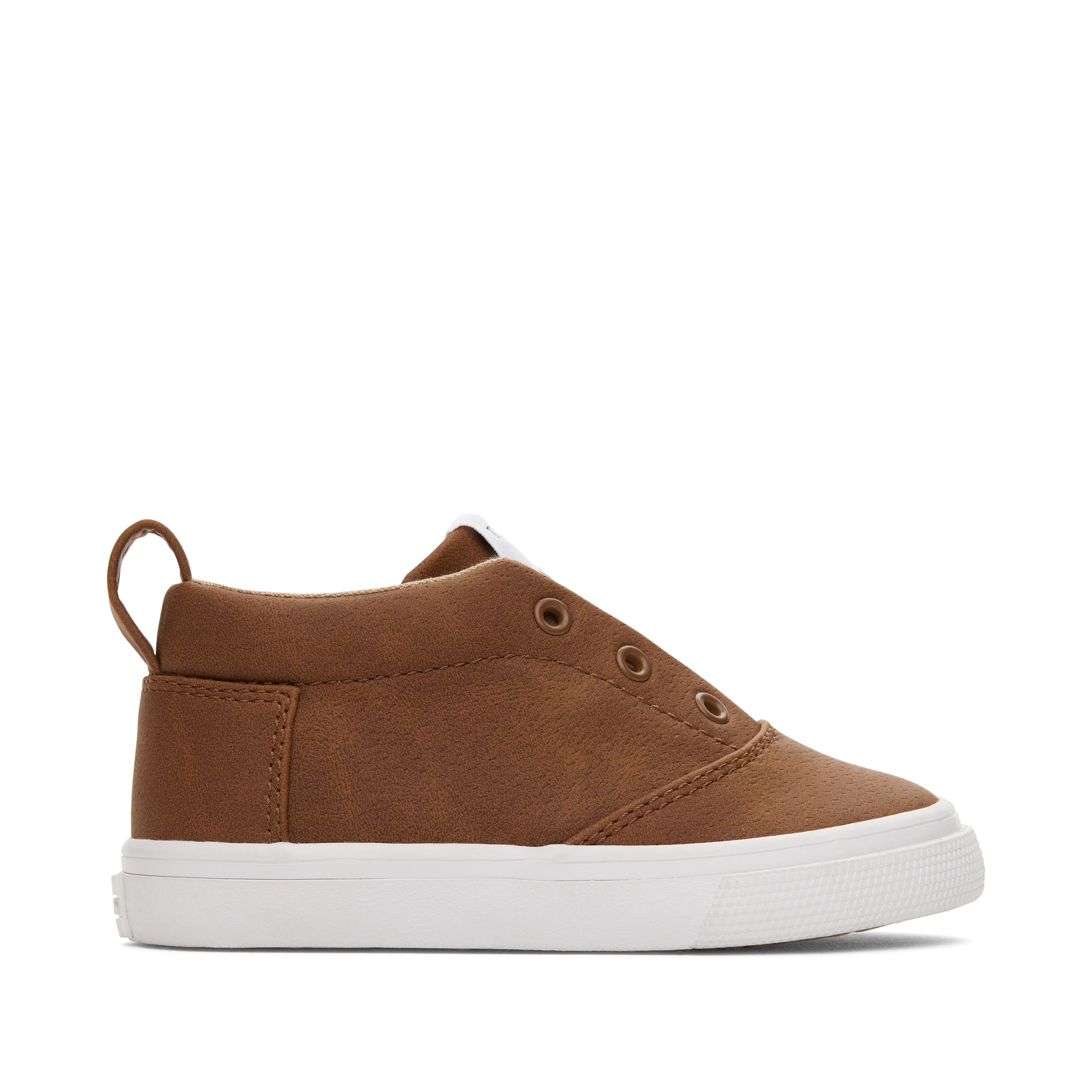 Fenix Brown Toddler Sneaker Side View