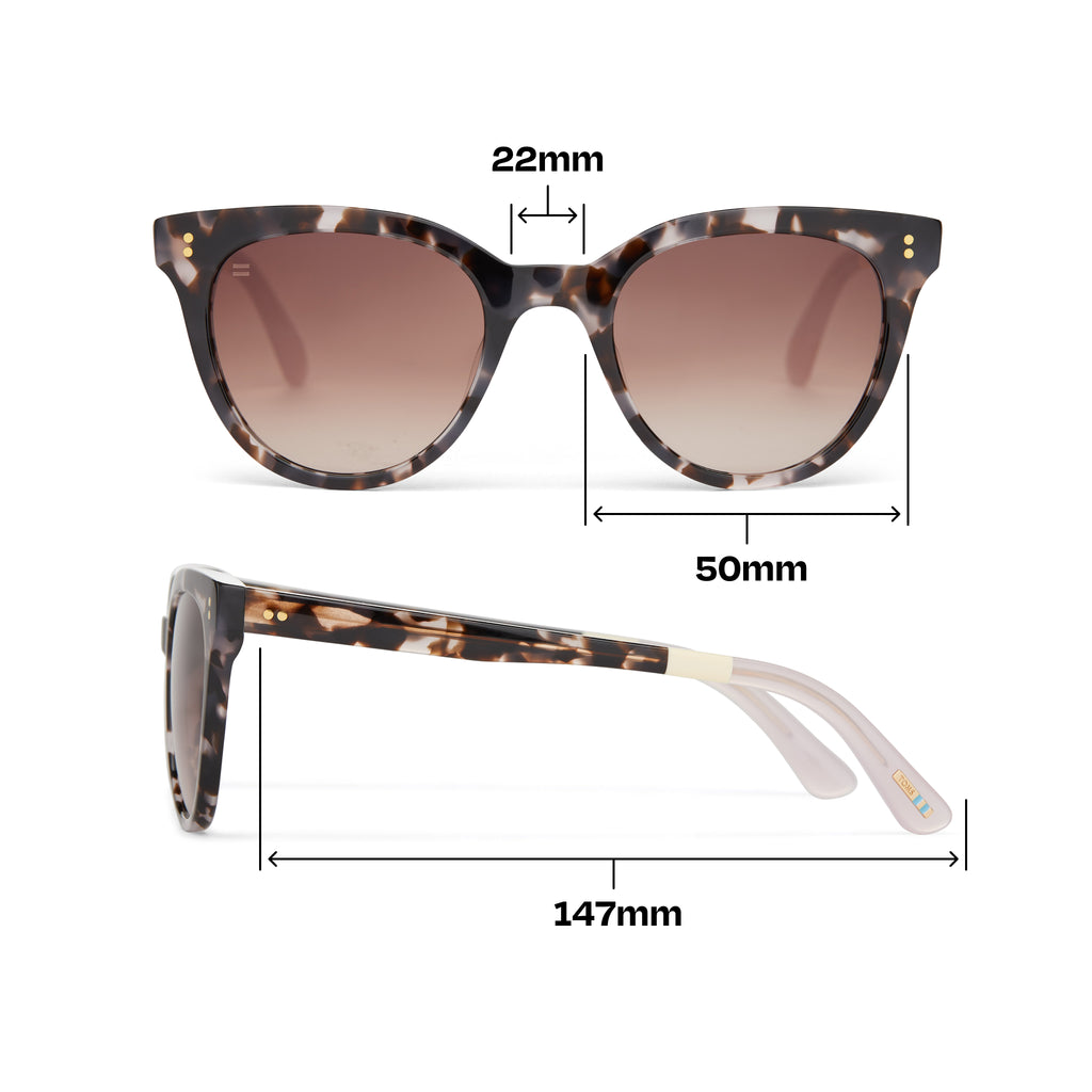 Marlowe Vintage Tortoise Handcrafted Sunglasses