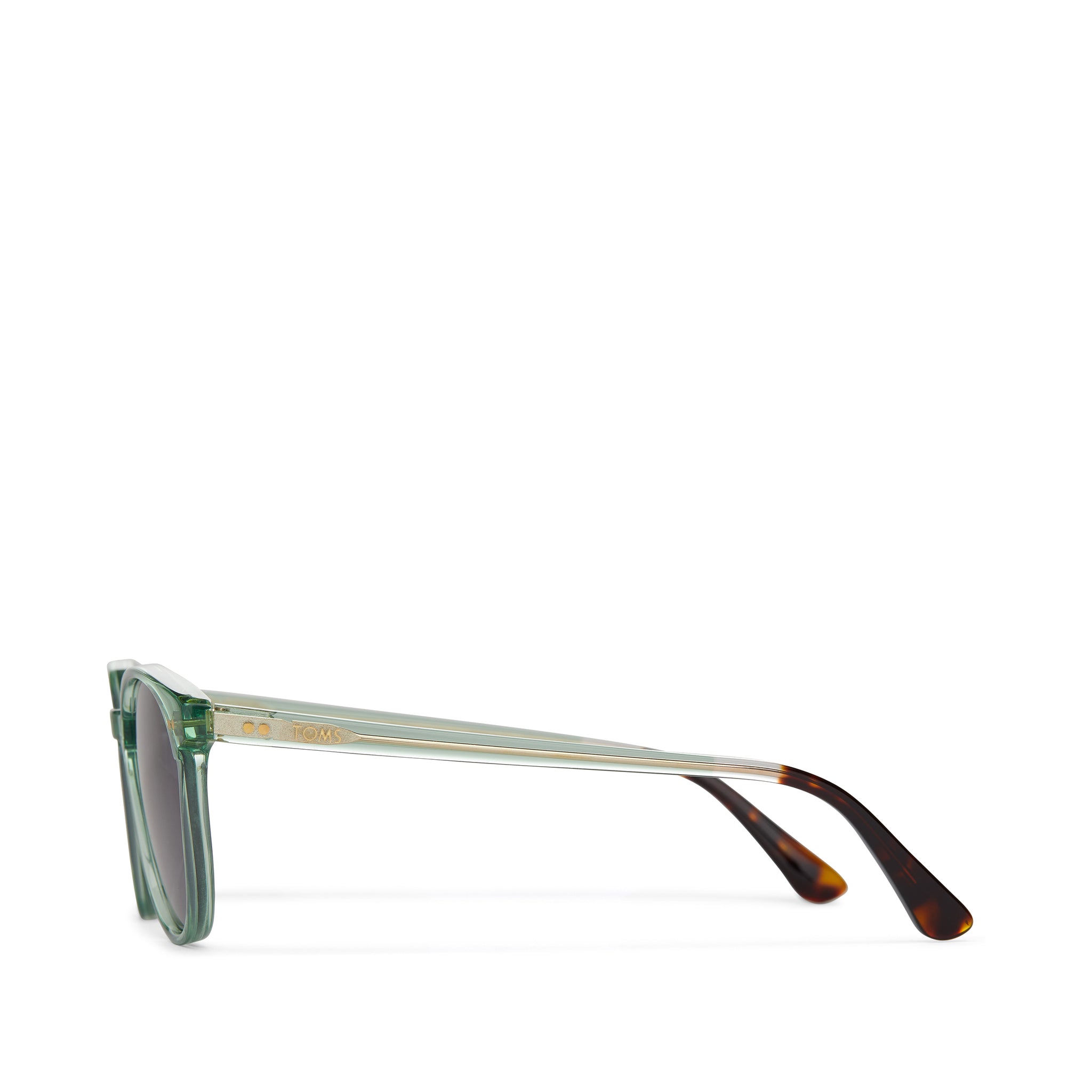 Bellini Jade Crystal Frame and Dark Grey Lens Sunglass – TOMS.com