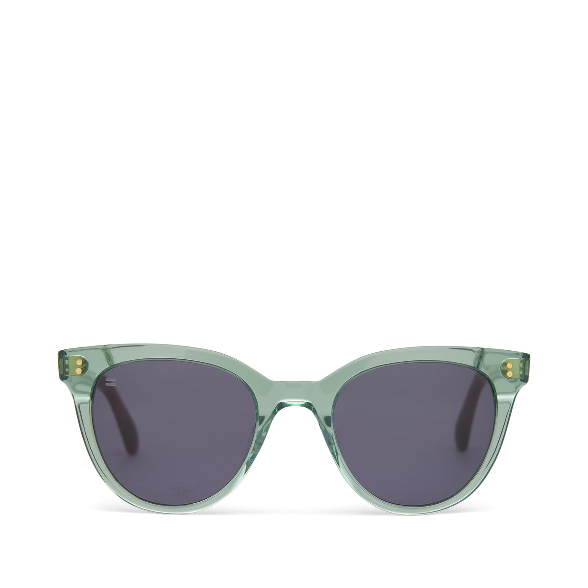 Marlowe Jade Crystal Frame and Dark Grey Lens Sunglass  display picture 2