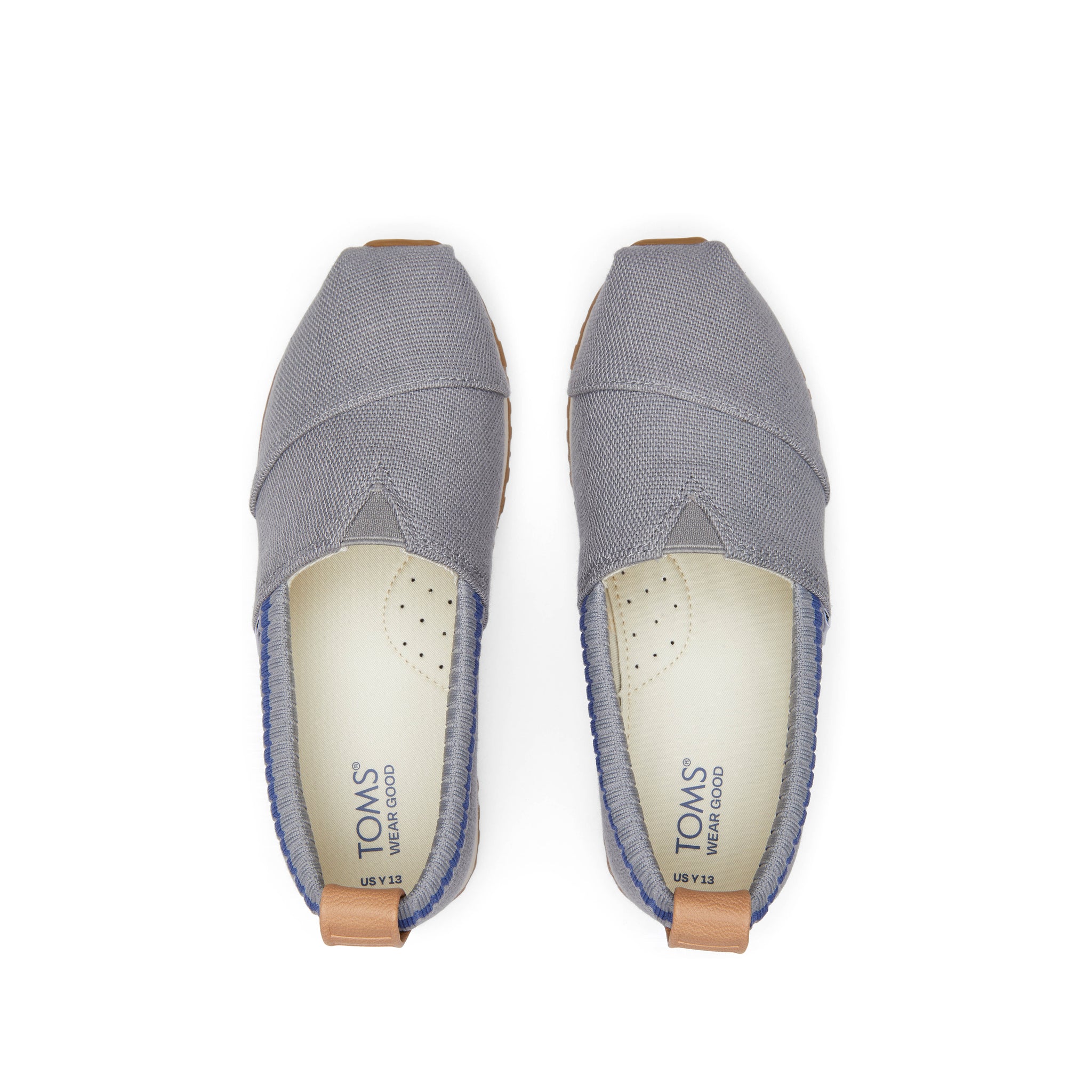 Youth Resident Grey Heritage Canvas Kids Sneaker Top View