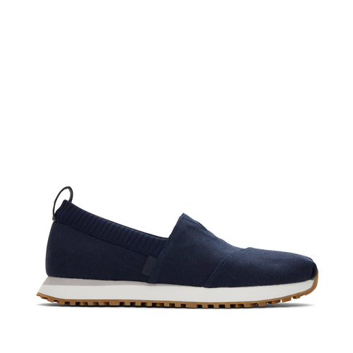 Resident 2.0 Navy Heritage Canvas Sneaker Side View