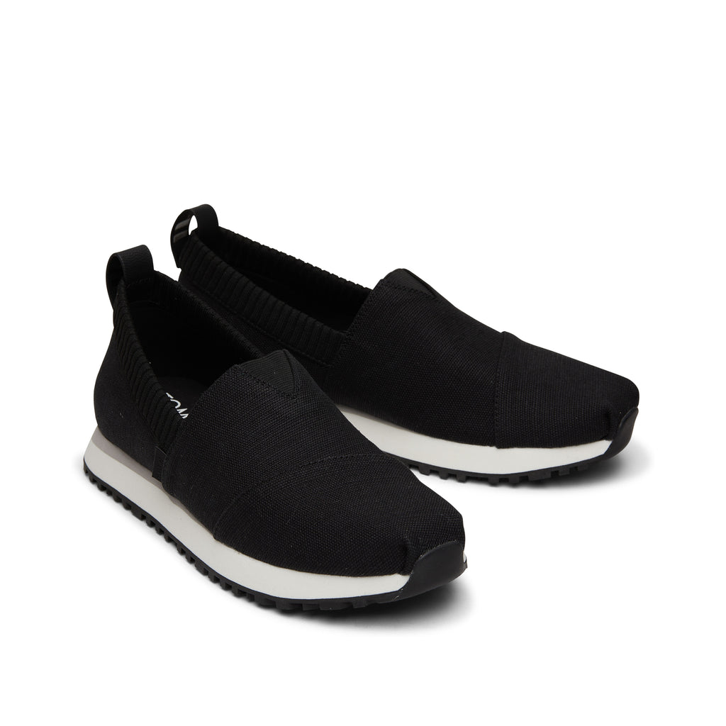 Resident 2.0 Black Heritage Canvas Sneaker Front View