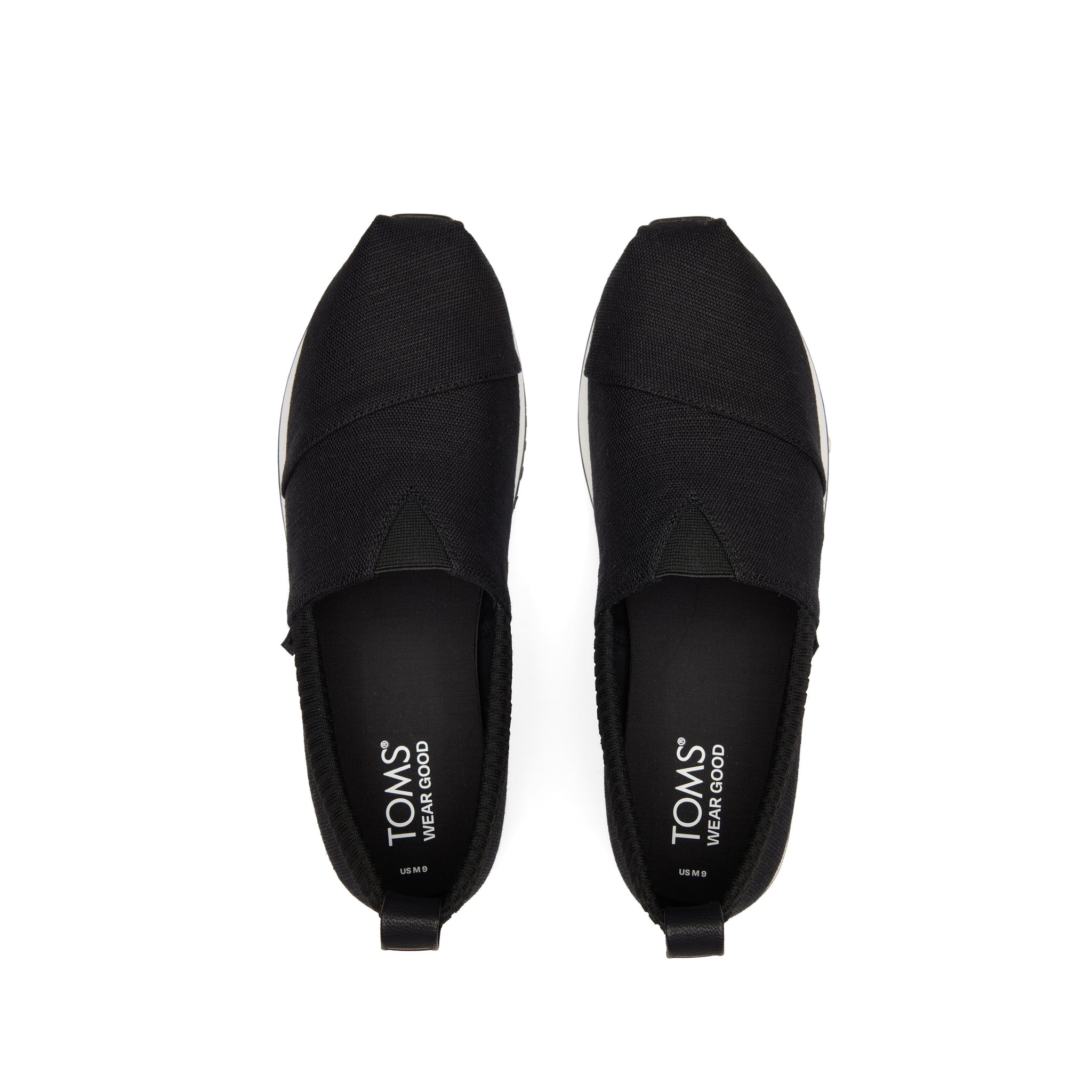Men's Black Heritage Canvas Resident Sneakers – TOMS.com