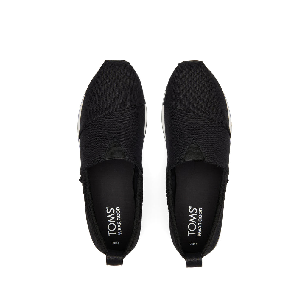 Resident 2.0 Black Heritage Canvas Sneaker Top View