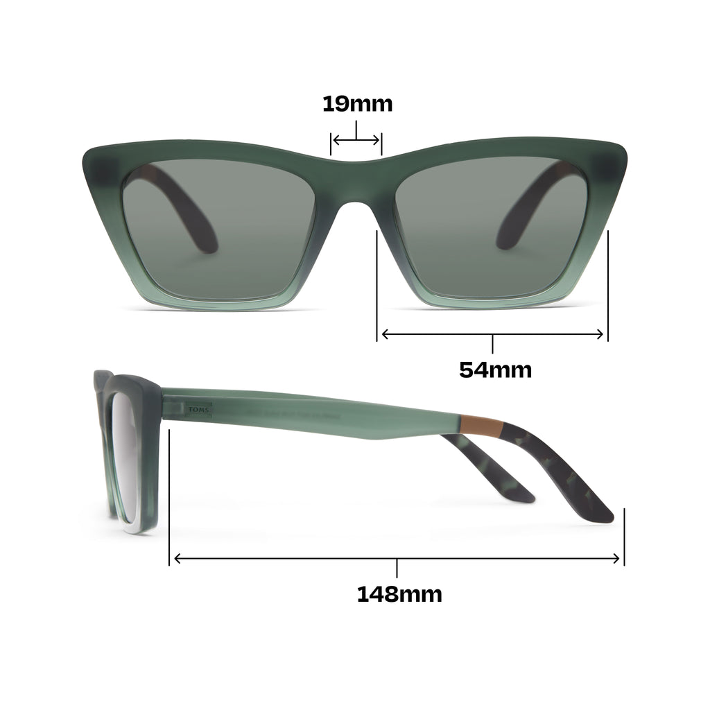Sahara Green Traveler Sunglasses