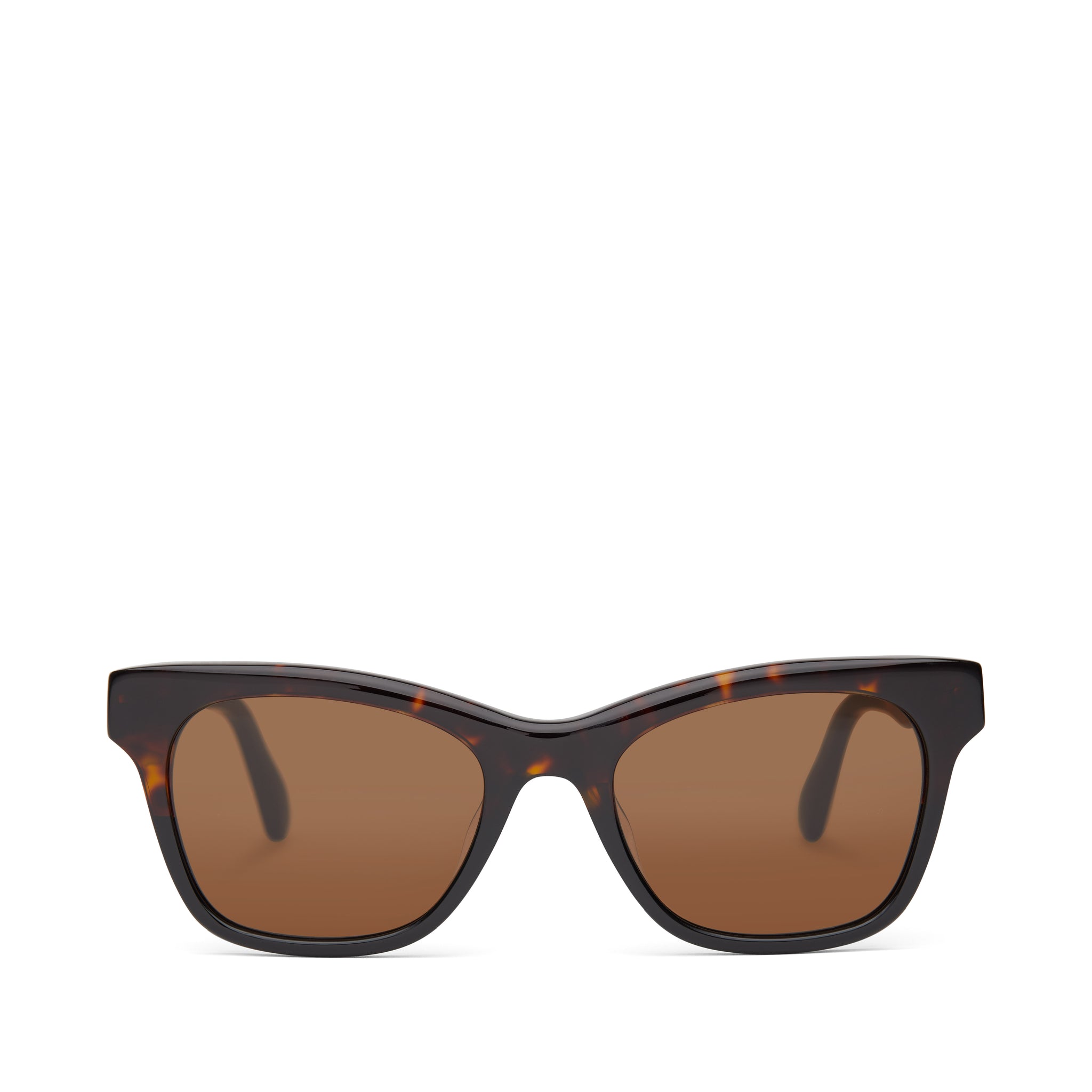 Women's Brown Tortoise Print Margot Sunglasses