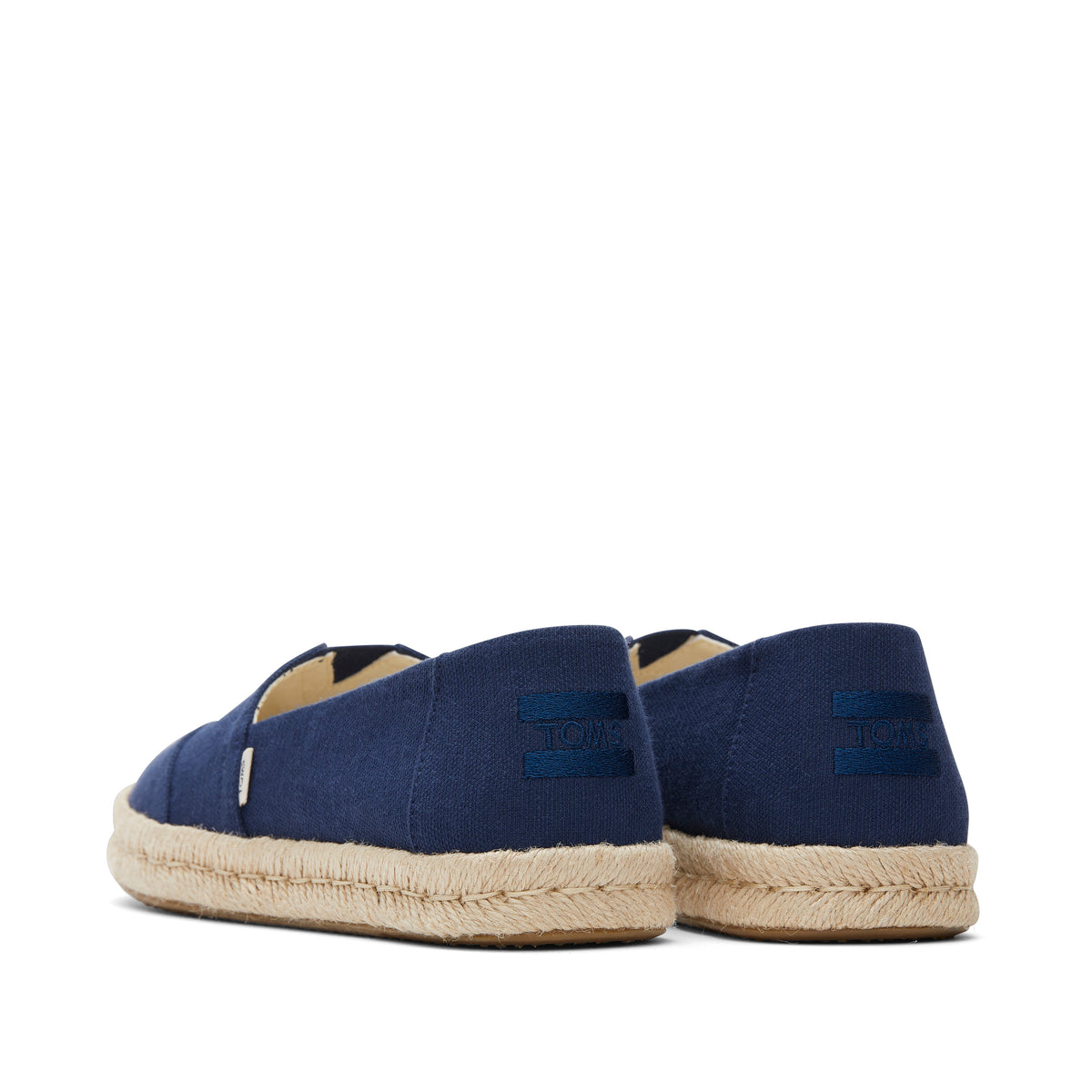 Womens Alpargata Rope 2.0 Navy Recycled Cotton Espadrille – TOMS.com