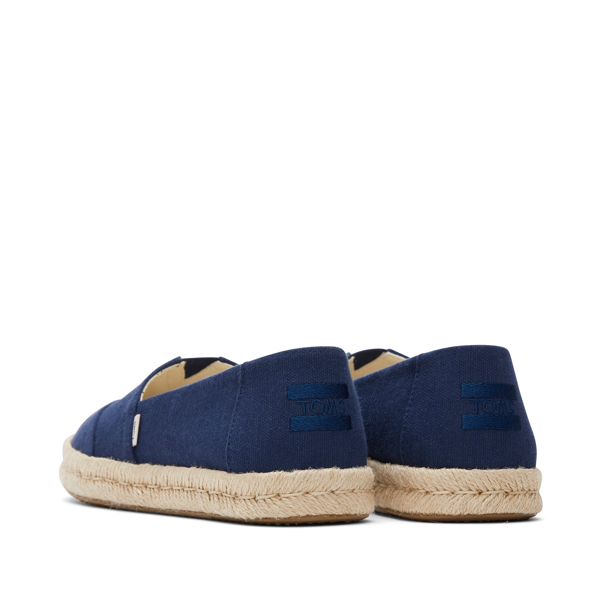 Alpargata Rope 2.0 Navy Recycled Cotton Espadrille Back View