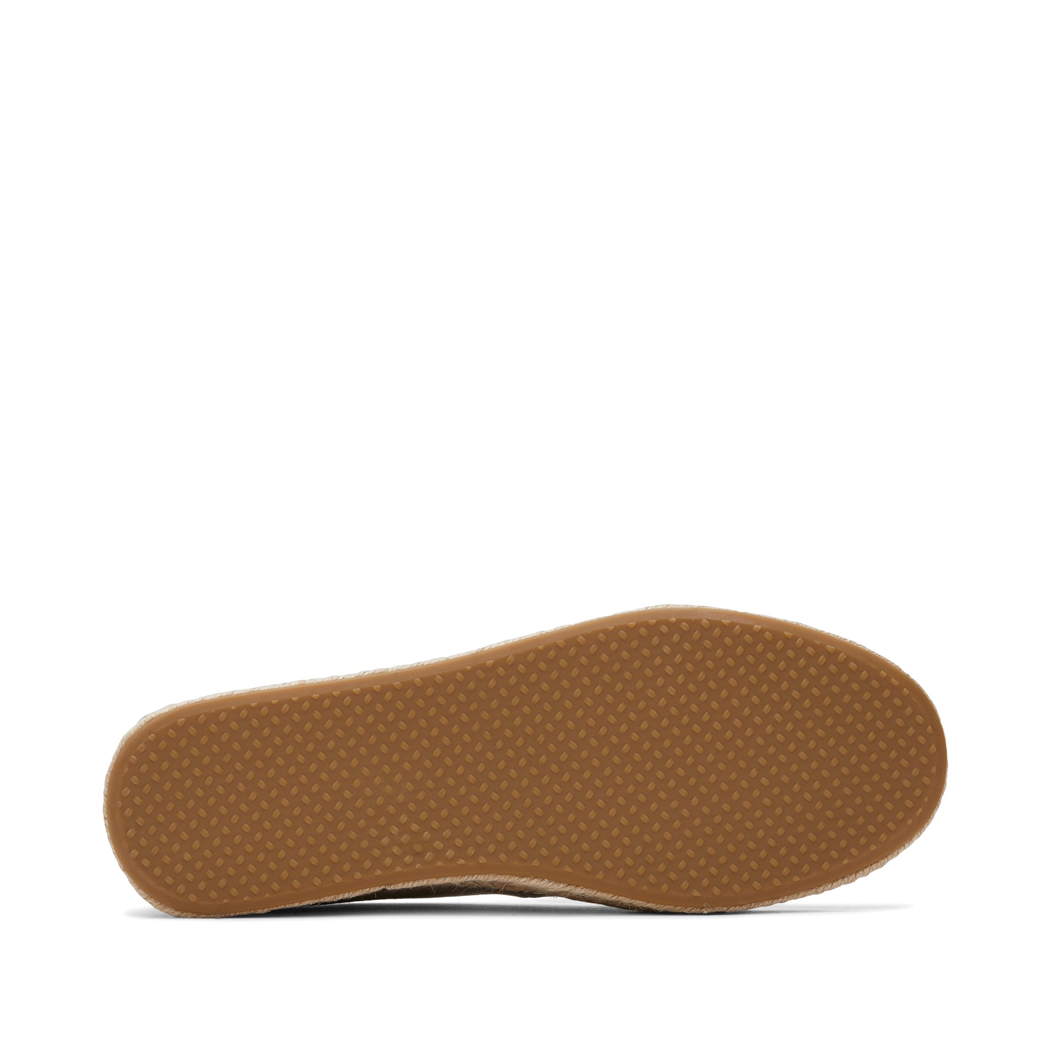 Carolina Taupe Suede Espadrille Bottom Sole View