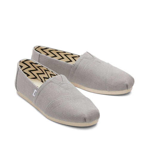 Alpargata Grey Heritage Canvas Front View