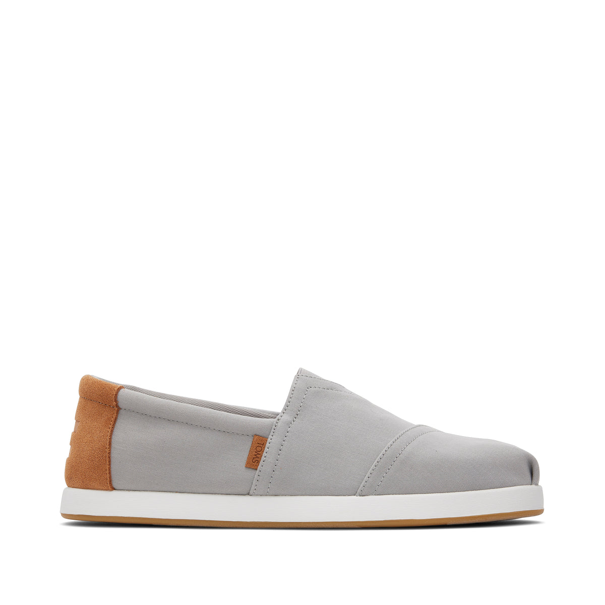 Mens Alp Fwd Grey Twill Espadrille – TOMS.com