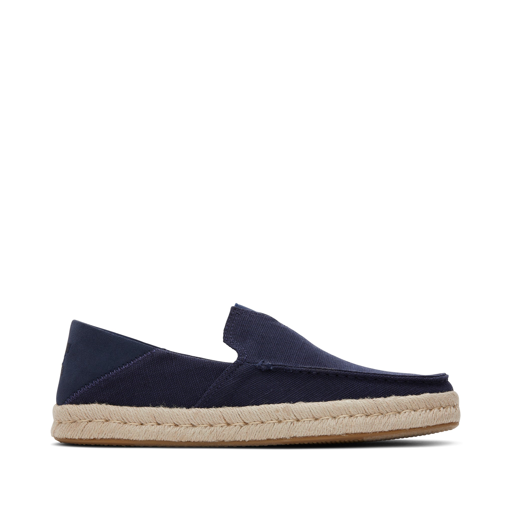 Mens Alonso Navy Heritage Canvas Rope Loafer Espadrille