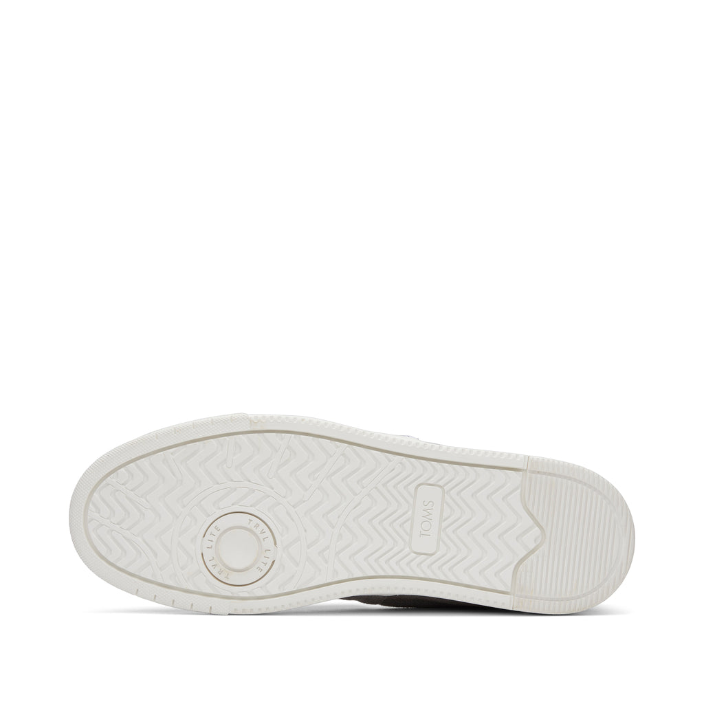 TRVL LITE Alpargata Grey Slip On Sneaker Bottom Sole View