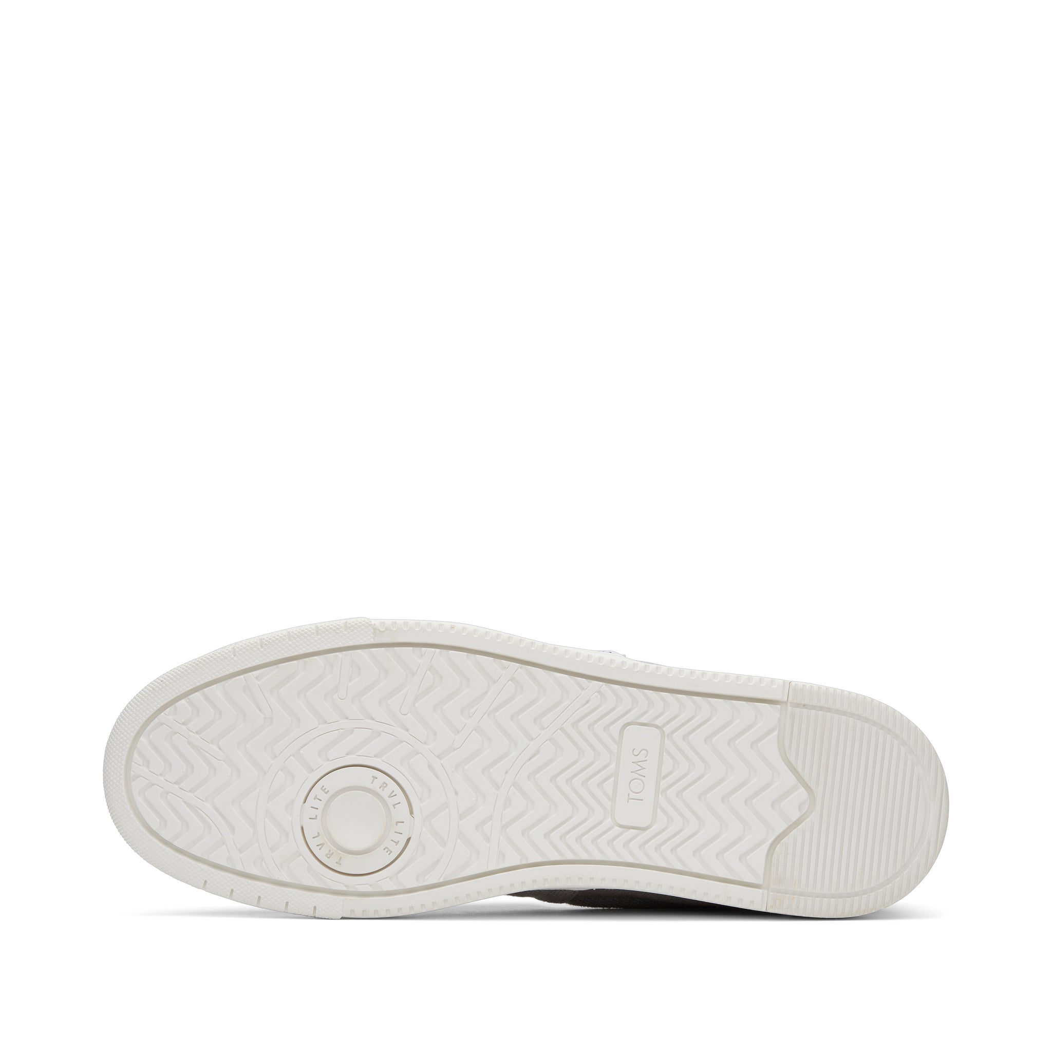 TRVL LITE Alpargata Grey Slip On Sneaker Bottom Sole View