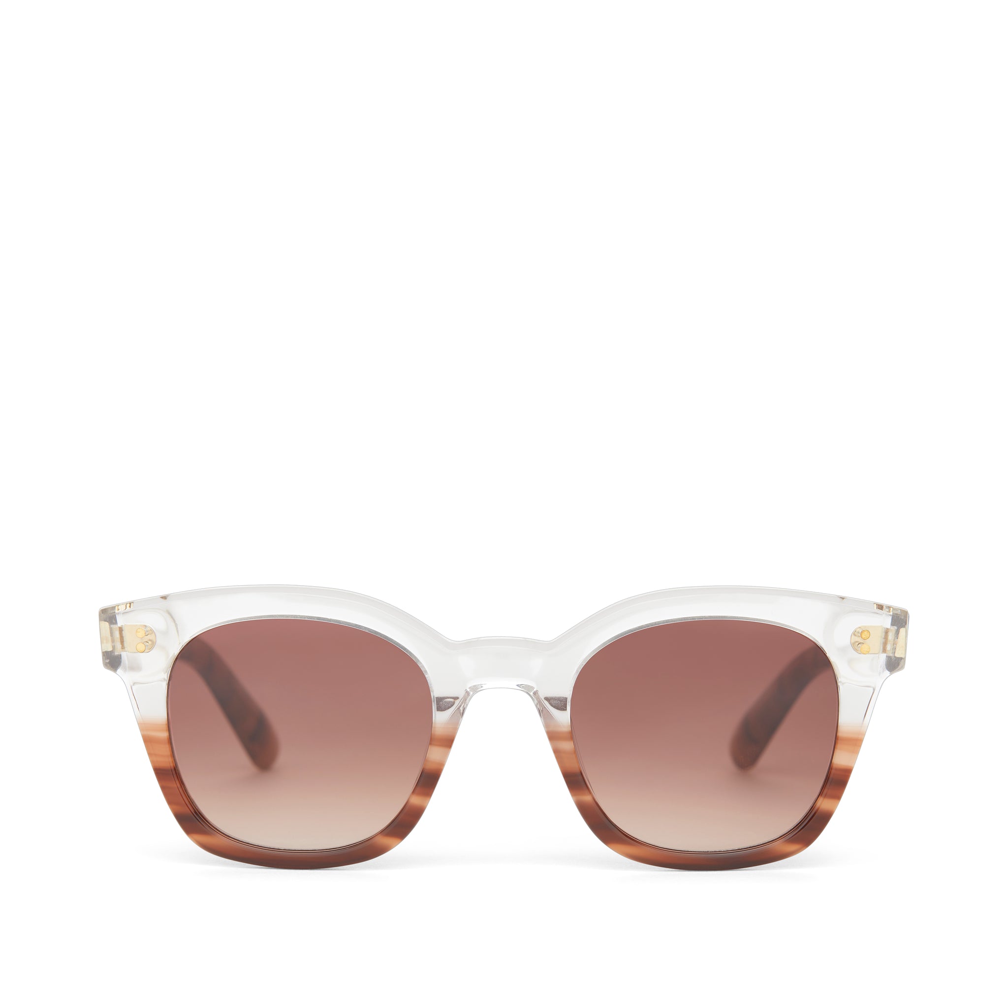 Unisex Rome Brown Fade Sunglass