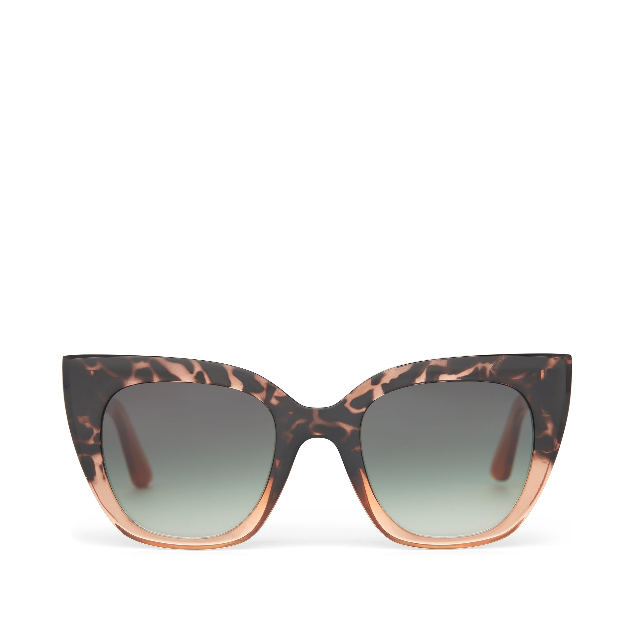 Unisex Sydney Apricot Tortoise Fade Green Traveler Sunglass – TOMS.com