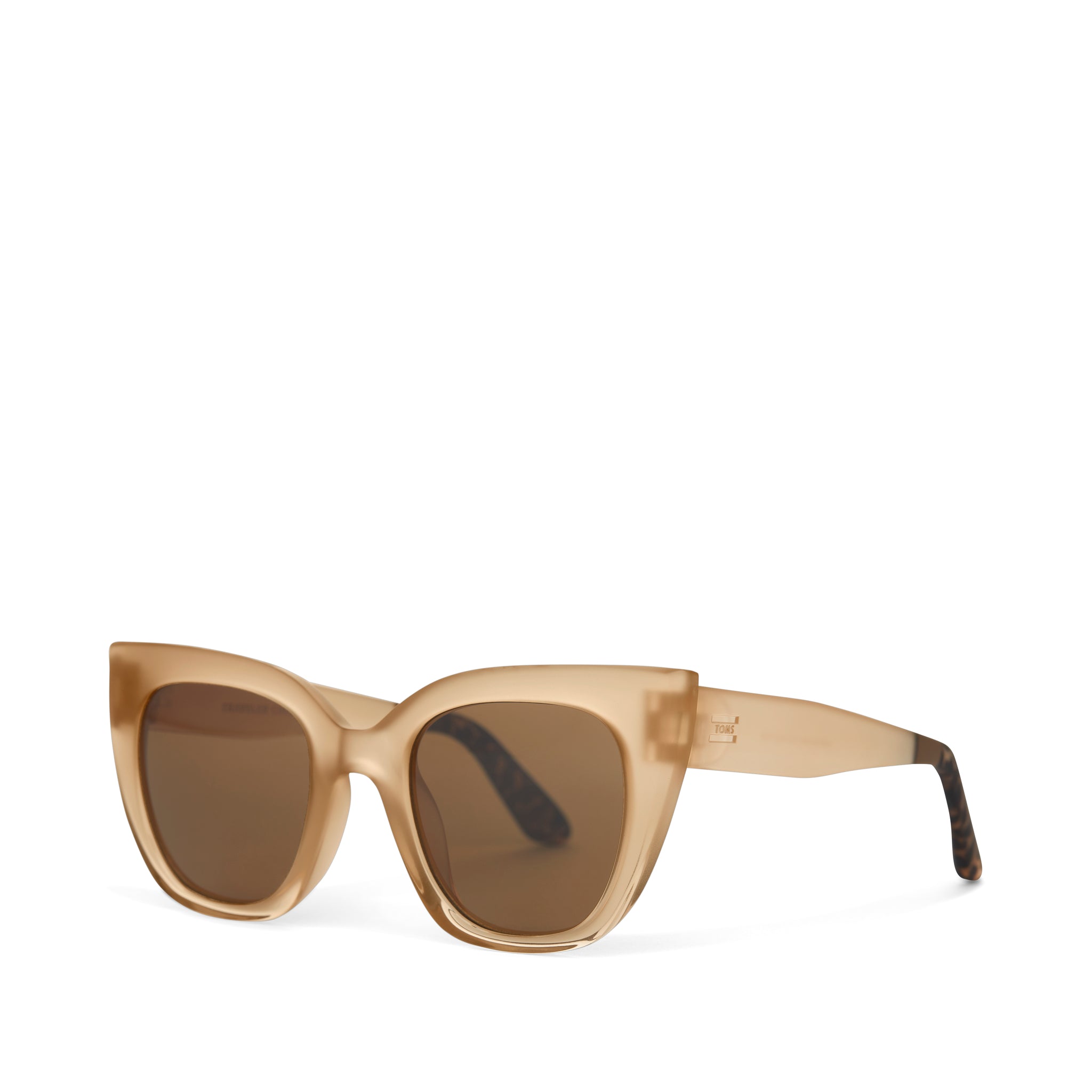 のぞみ。ナチュラルS×1プラチナムS×2プラチナムT×1 Women's Sydney Oatmilk Brown Traveler Sunglass – TOMS.com