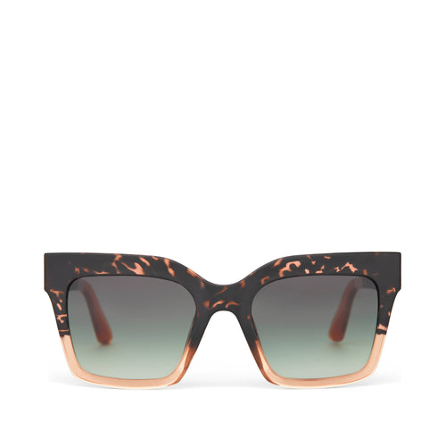 Adelaide Tortoise Apricot Fade Traveler Sunglasses Front View
