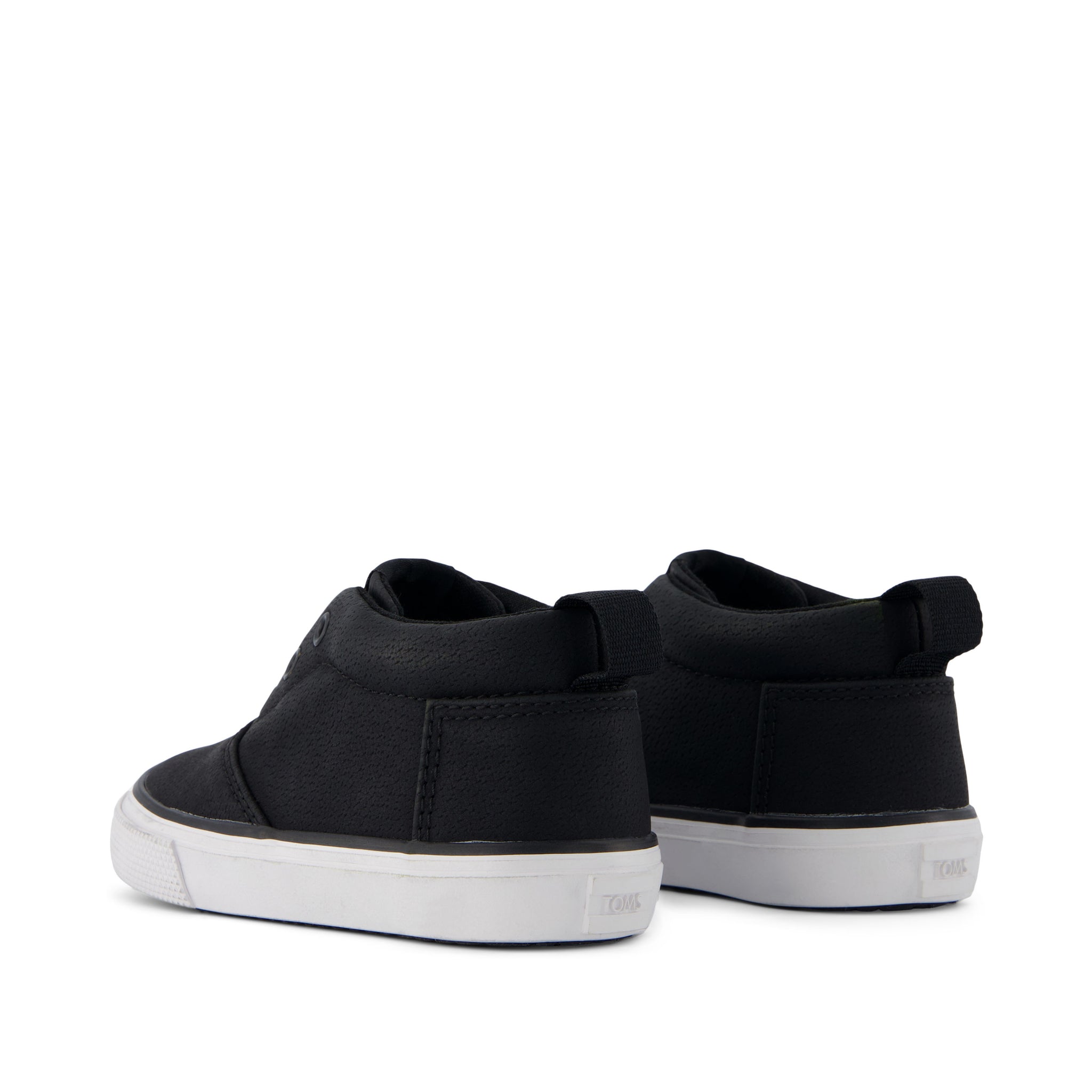 TOM Fenix Mid Black Suede Toddler Sneaker – TOMS.com