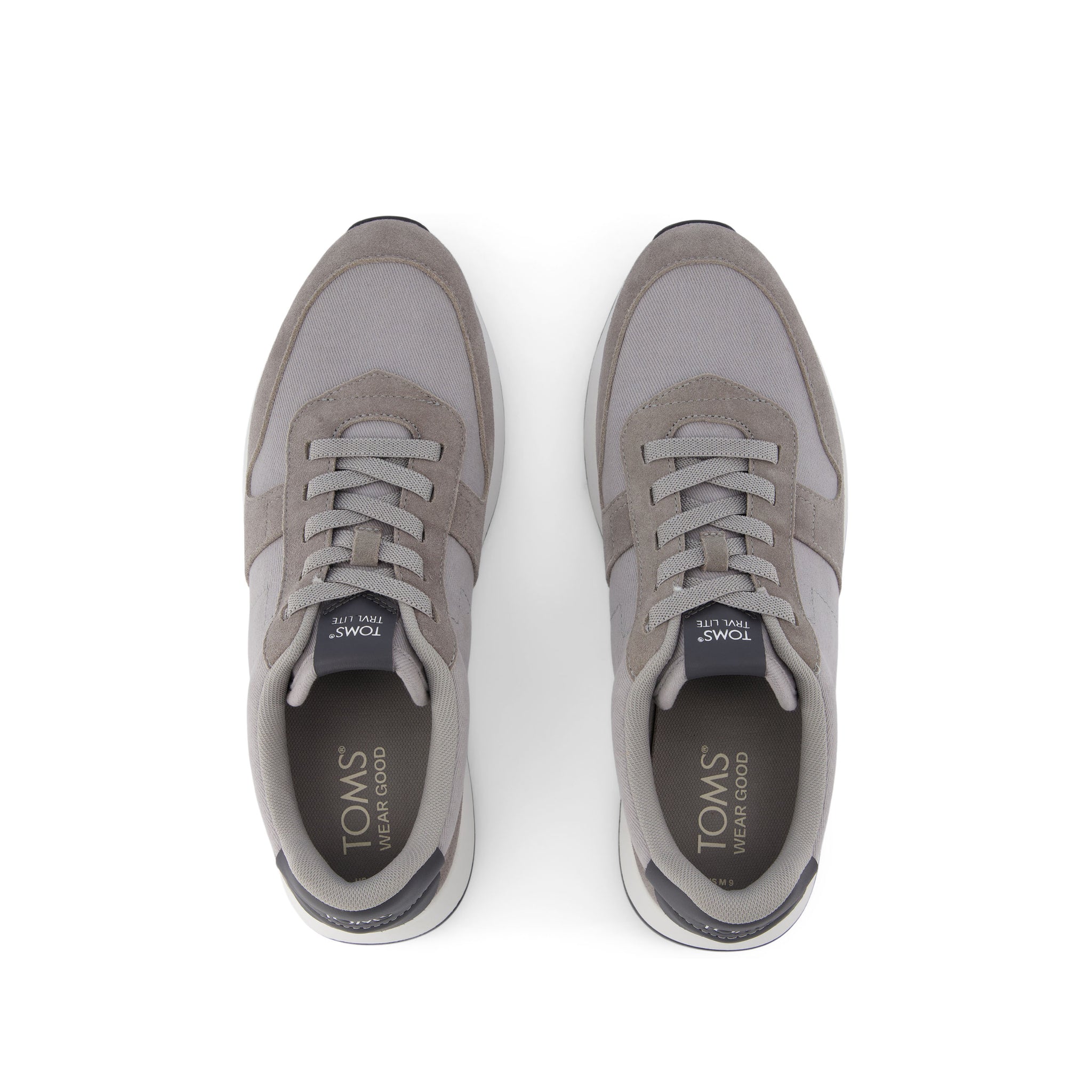TRVL Lite Retro Runner Grey Water Repellent Sneaker – TOMS.com