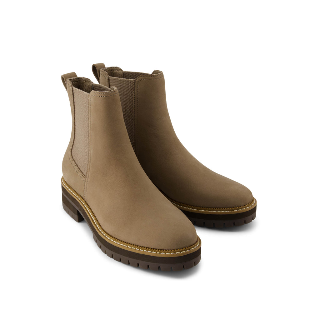 Bennet Boot - Water Resistant Dune Nubuck Leather Front View