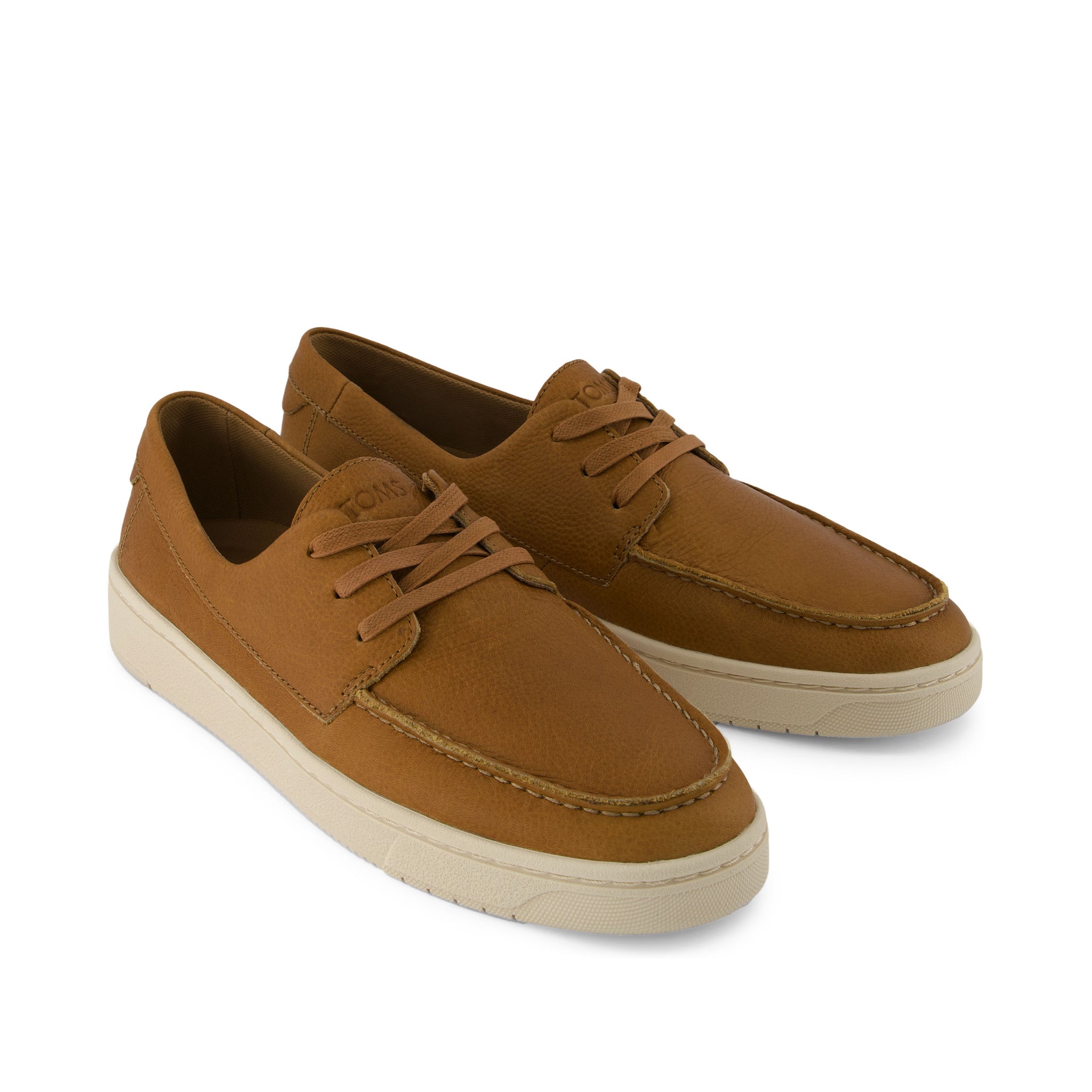 TRVL LITE London Tan Leather Loafer Front View